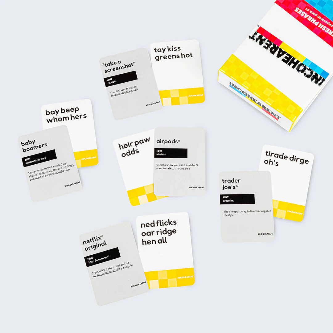 Incohearent™ Fresh Phrases Expansion Pack 3 Incohearent™ Fresh Phrases Expansion Pack