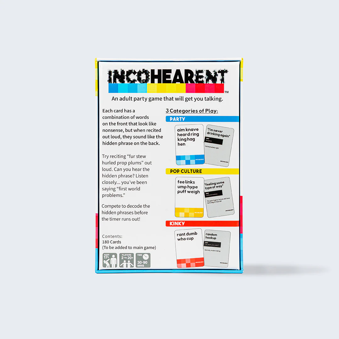 Incohearent™ Fresh Phrases Expansion Pack 5 Incohearent™ Fresh Phrases Expansion Pack