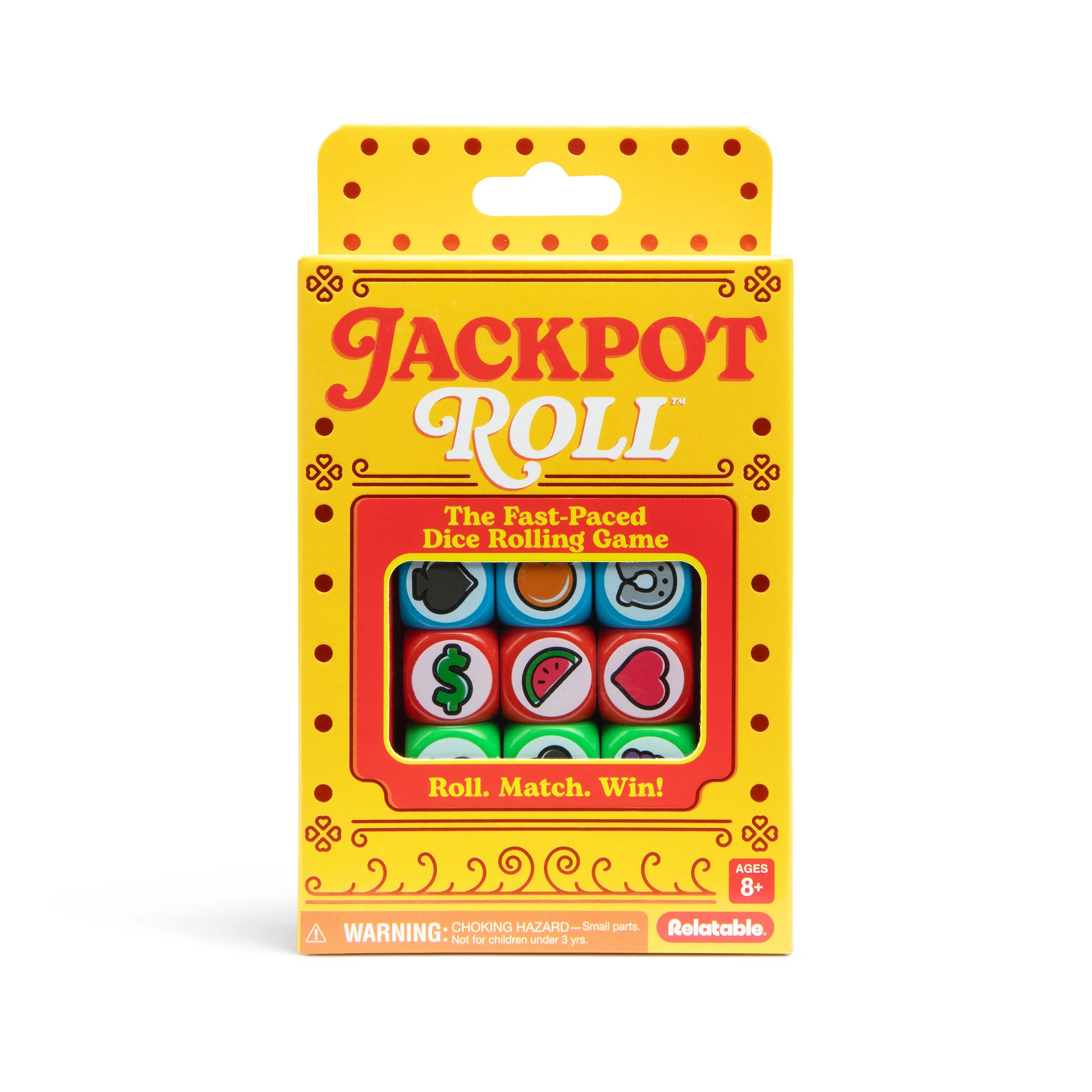 Jackpot Roll by Relatable – A Fast-Paced Casino-Themed Dice Game for Family Game Night