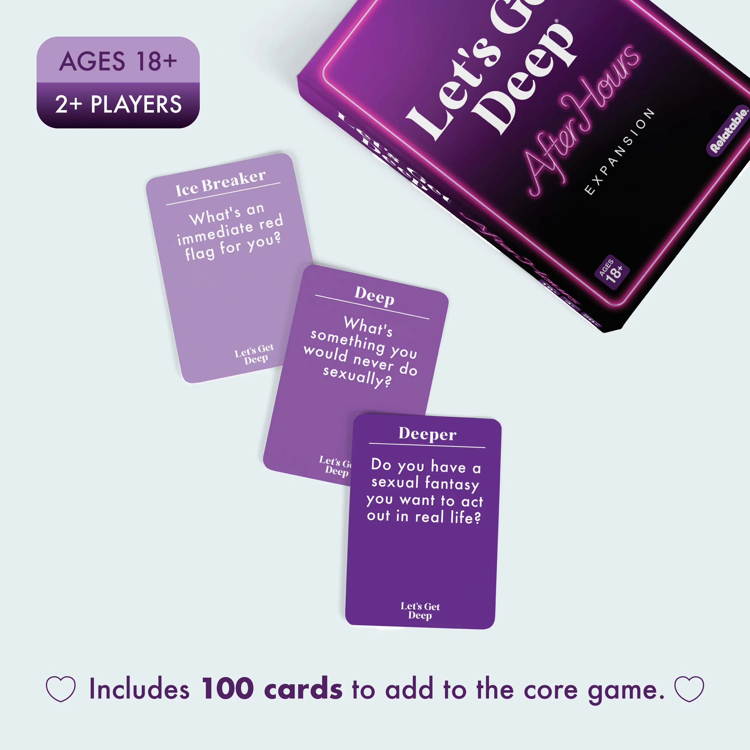 Let's Get Deep Game After Hours Expansion Pack 4 Let's Get Deep Game After Hours Expansion Pack
