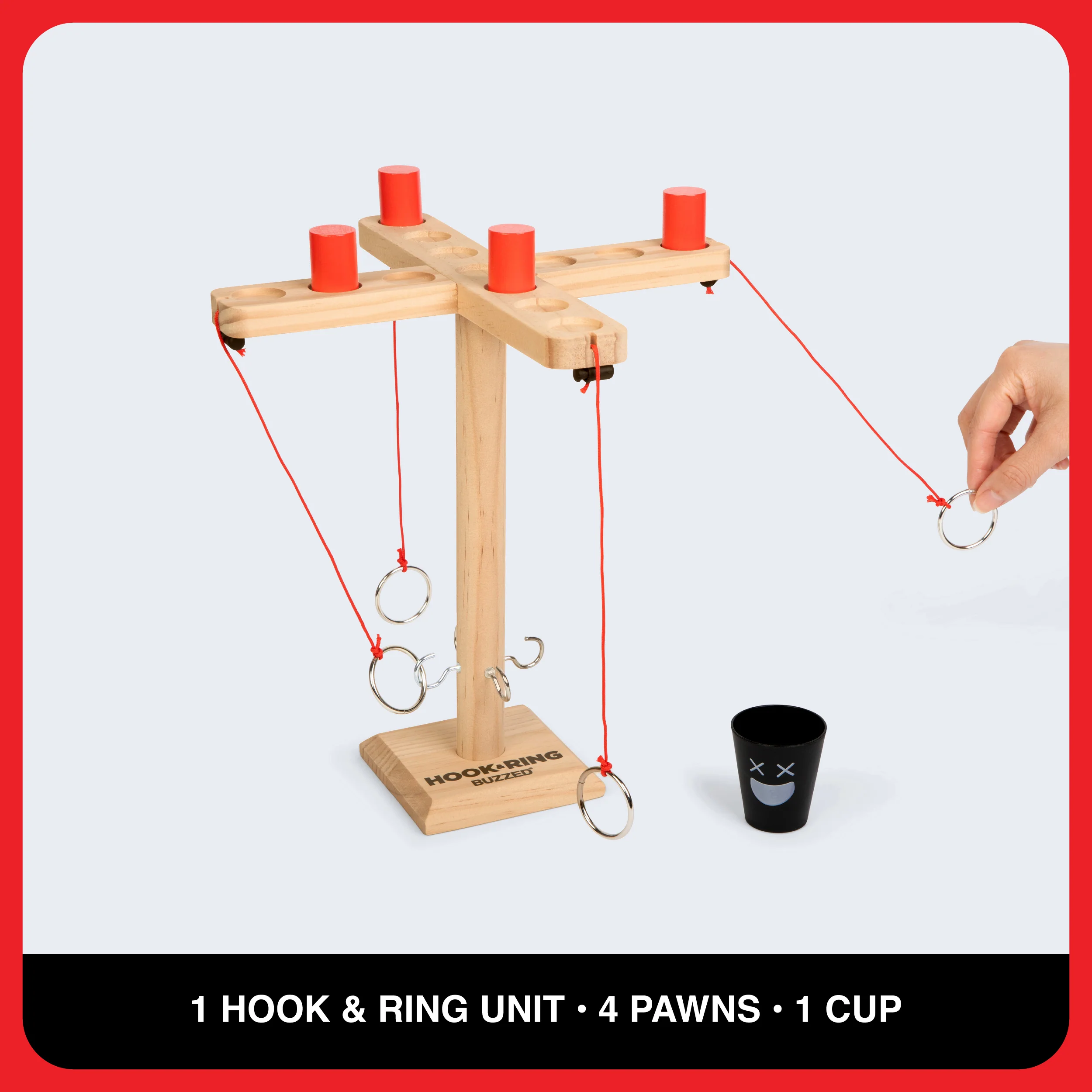 Buzzed 4-Way Hook & Ring | The Ring Toss to Rule All
