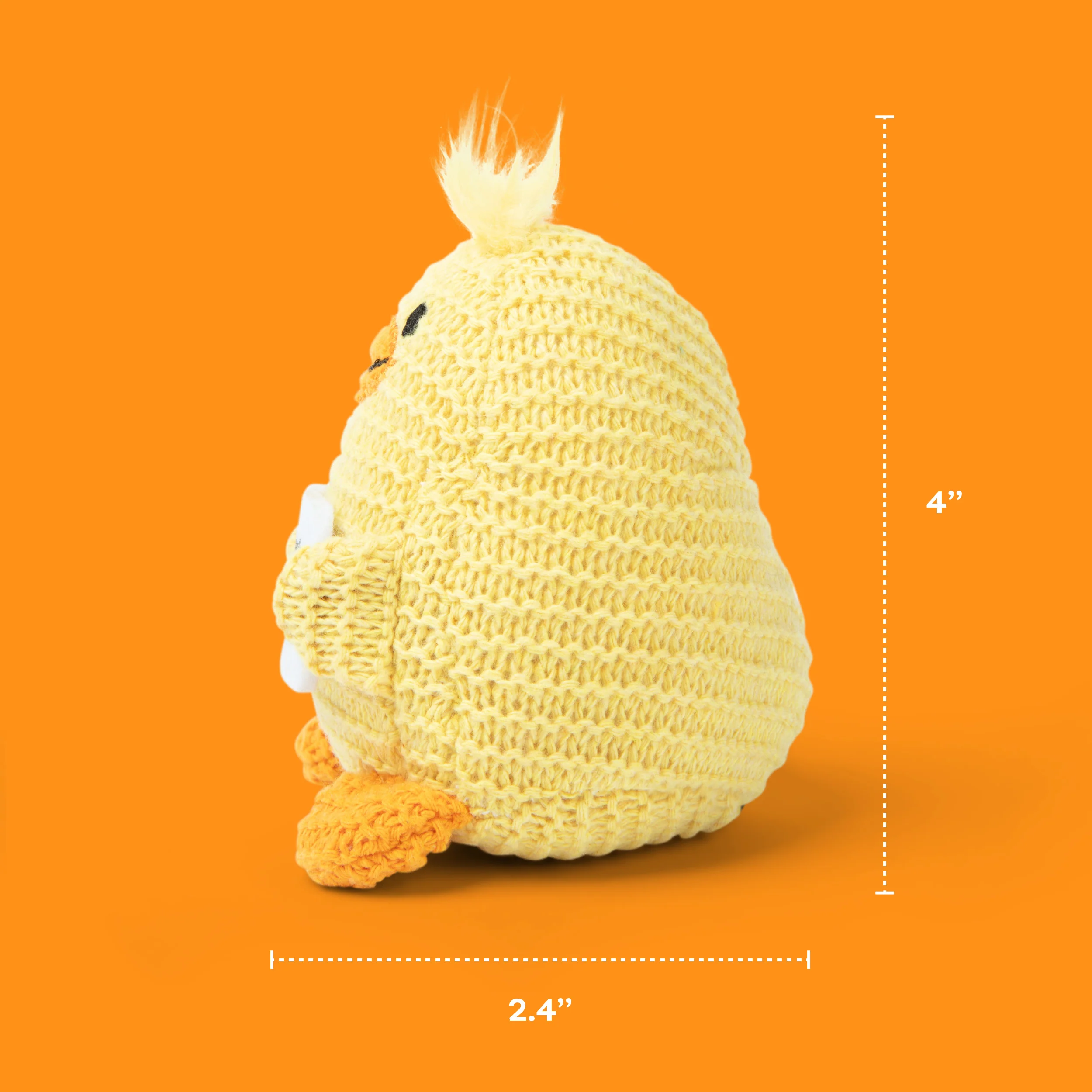 Lil Cheers Duck by Relatable – Crochet Plush with Positive Vibes