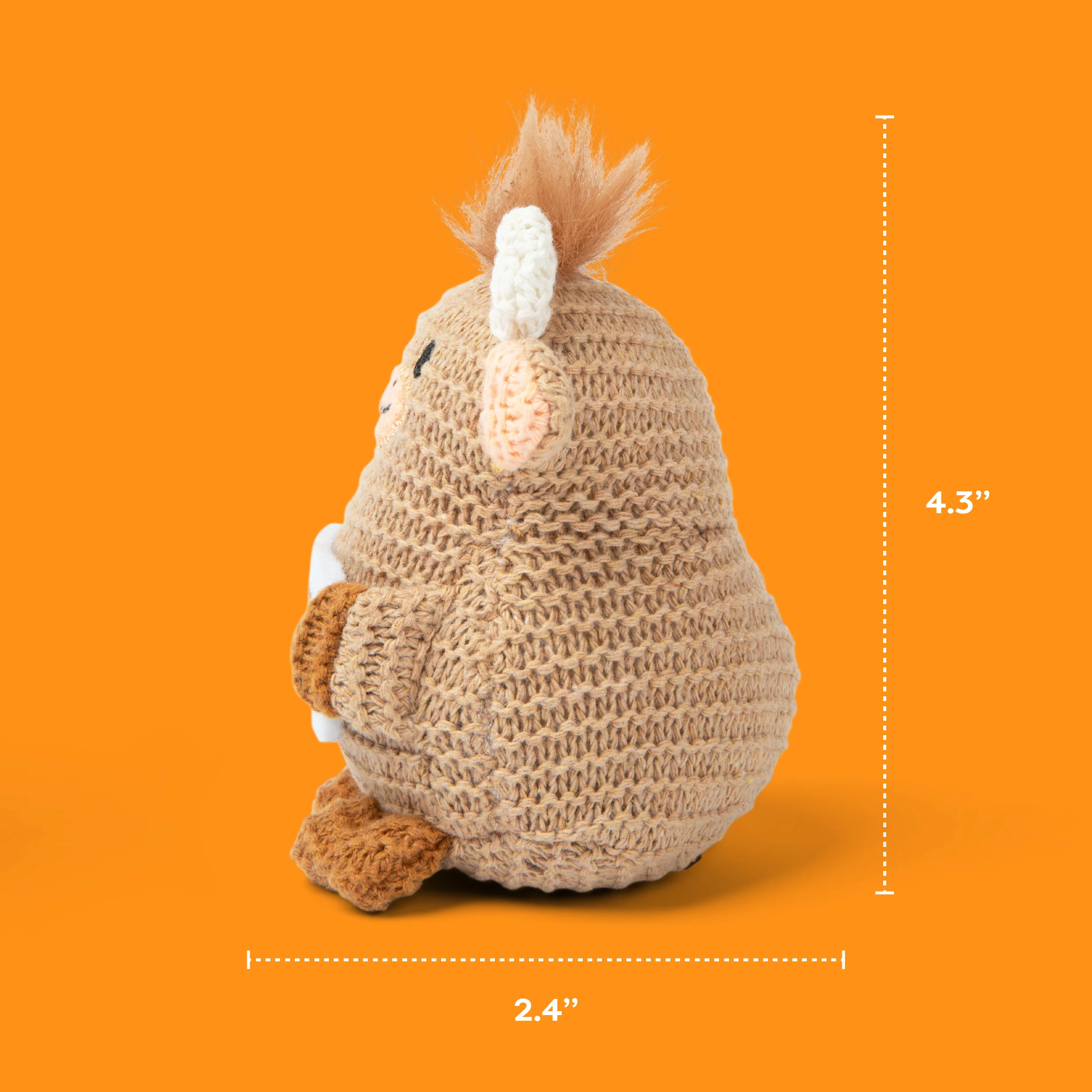 Lil Cheers Highland Cow by Relatable – Cozy Crochet Plush with a Message
