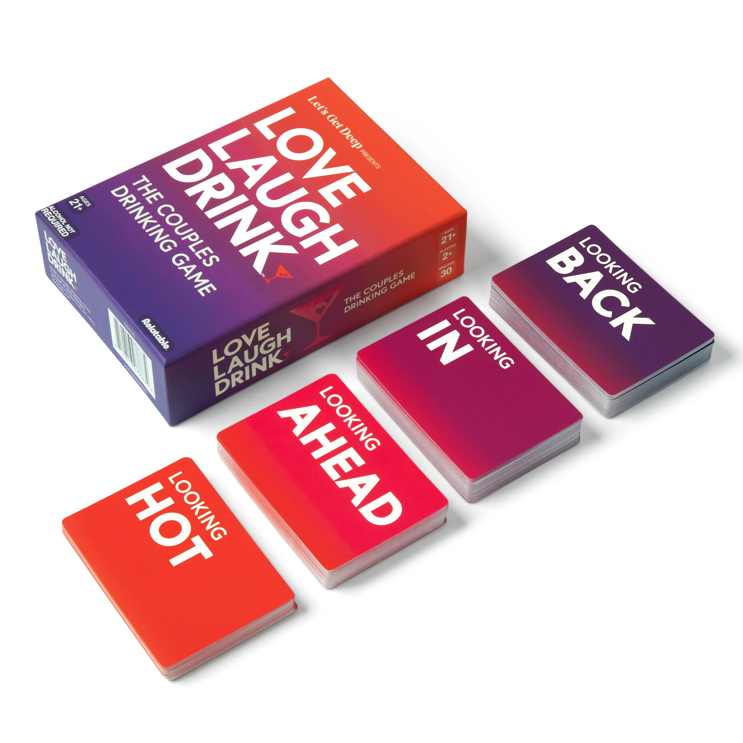 Love Laugh Drink – A Fun & Spicy Couples Drinking Game for Date Nights In
