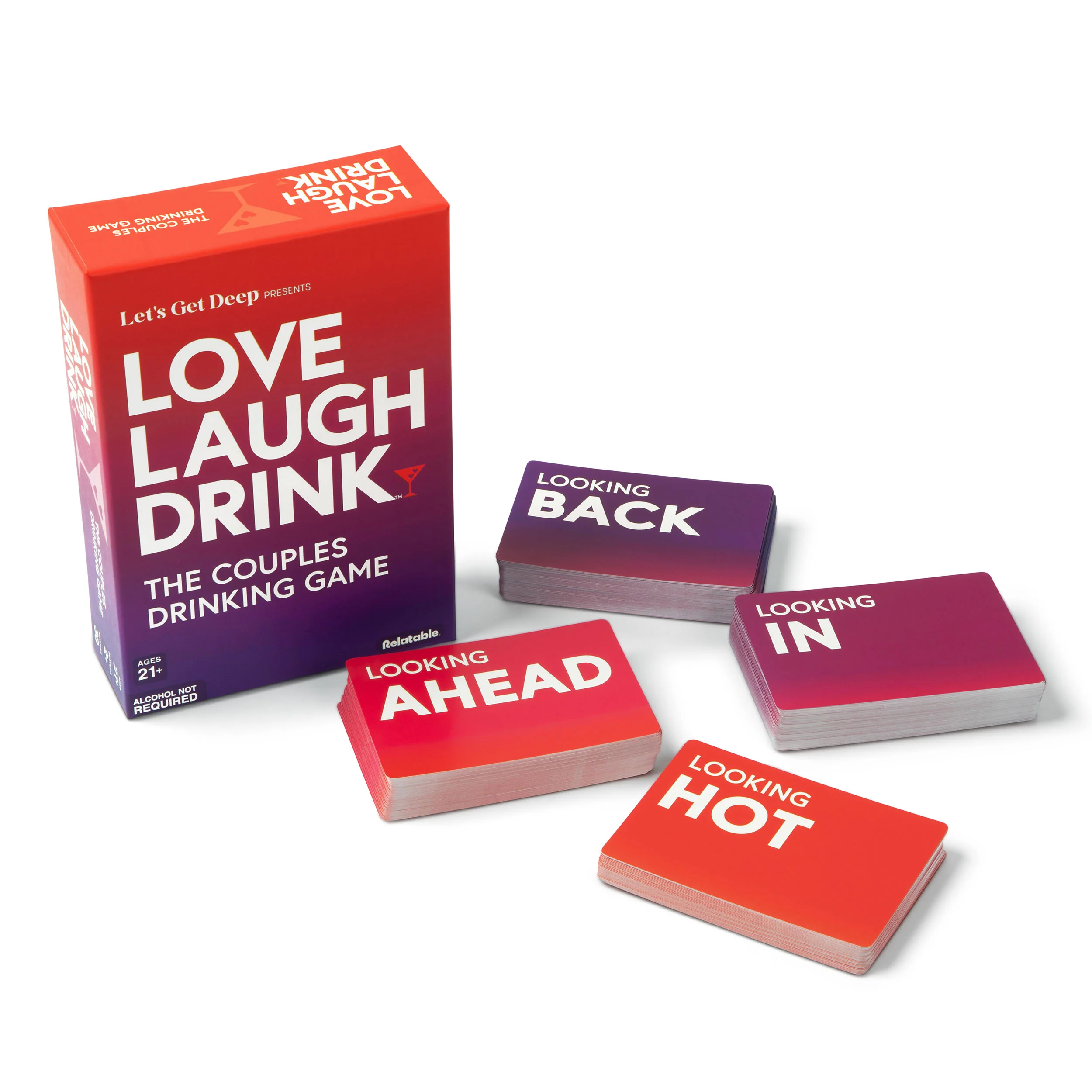 Love Laugh Drink – A Fun & Spicy Couples Drinking Game for Date Nights In