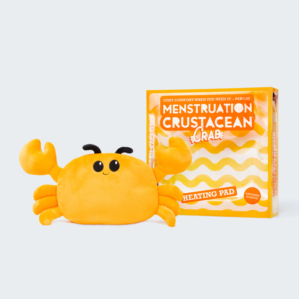 Menstruation Crustacean Crab: Microwaveable Heating Pad for Period Cramps