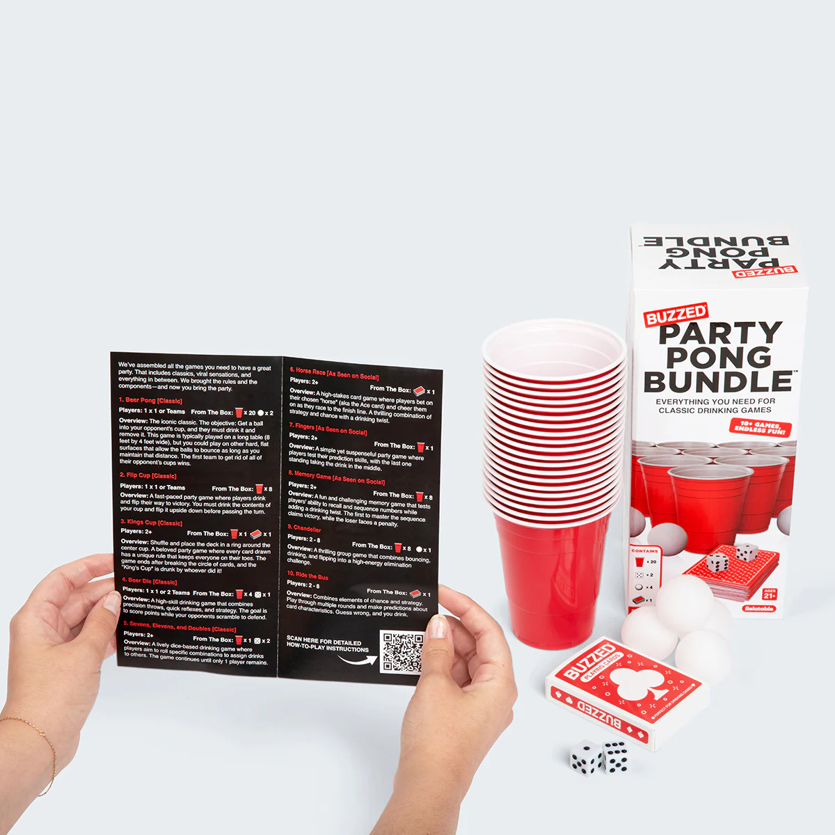 Buzzed Party Pong Bundle Drinking Kit – For An Epic Game Night 4 Buzzed Party Pong Bundle Drinking Kit – For An Epic Game Night