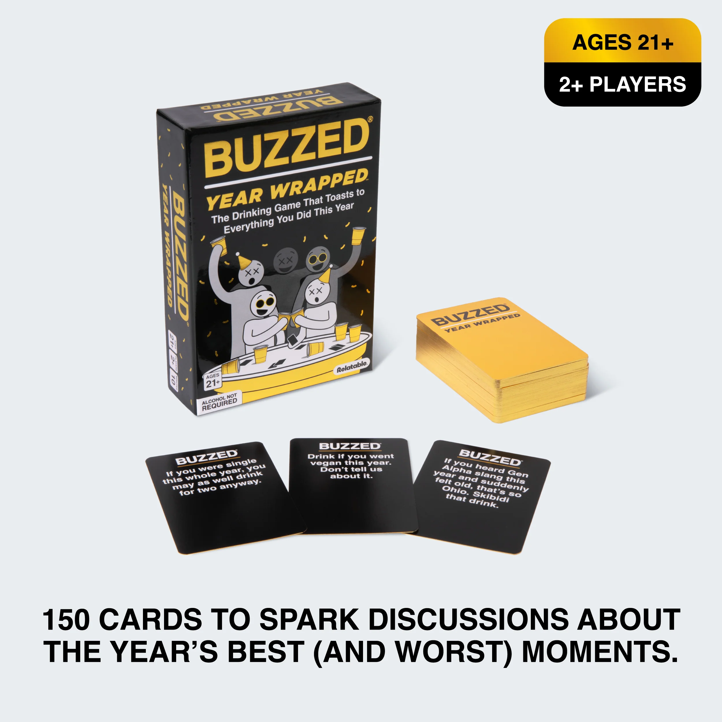 Buzzed Year Wrapped by Relatable | A New Year’s Eve Drinking Game 4 Buzzed Year Wrapped by Relatable | A New Year’s Eve Drinking Game