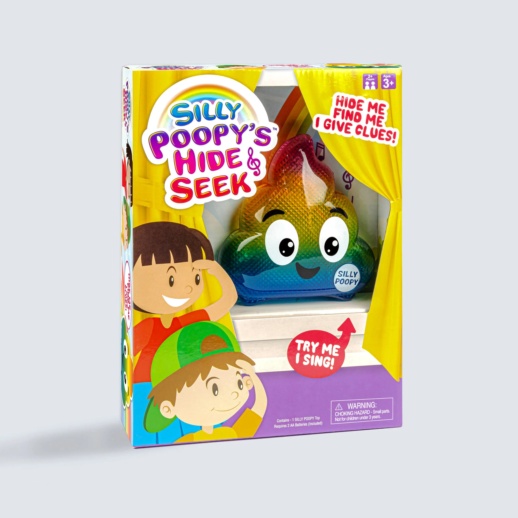 Silly Poopy's Rainbow Poop Hide & Seek™ Toy For Kids 3+