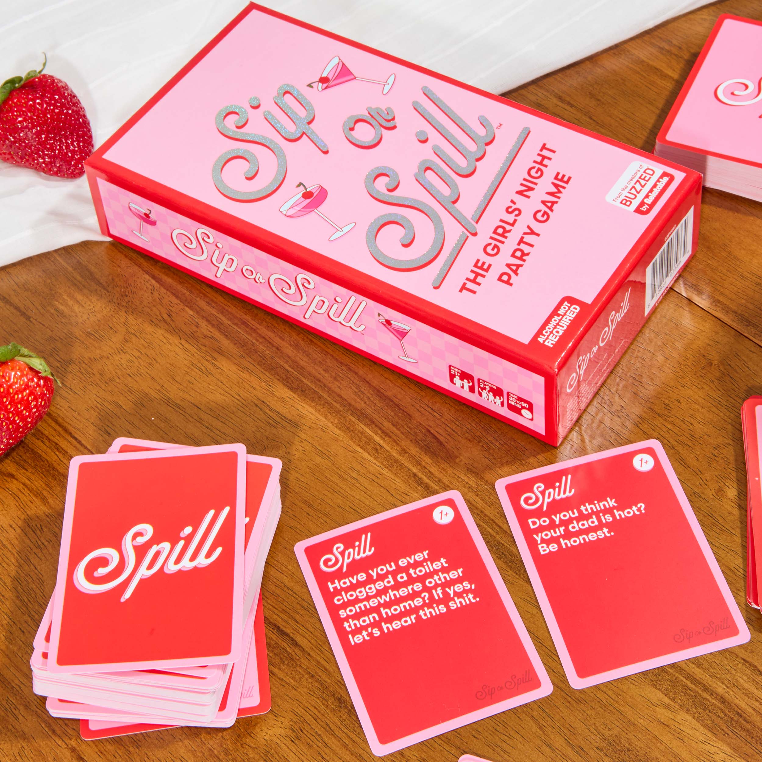 Sip or Spill | The Girl's Night Drinking Game