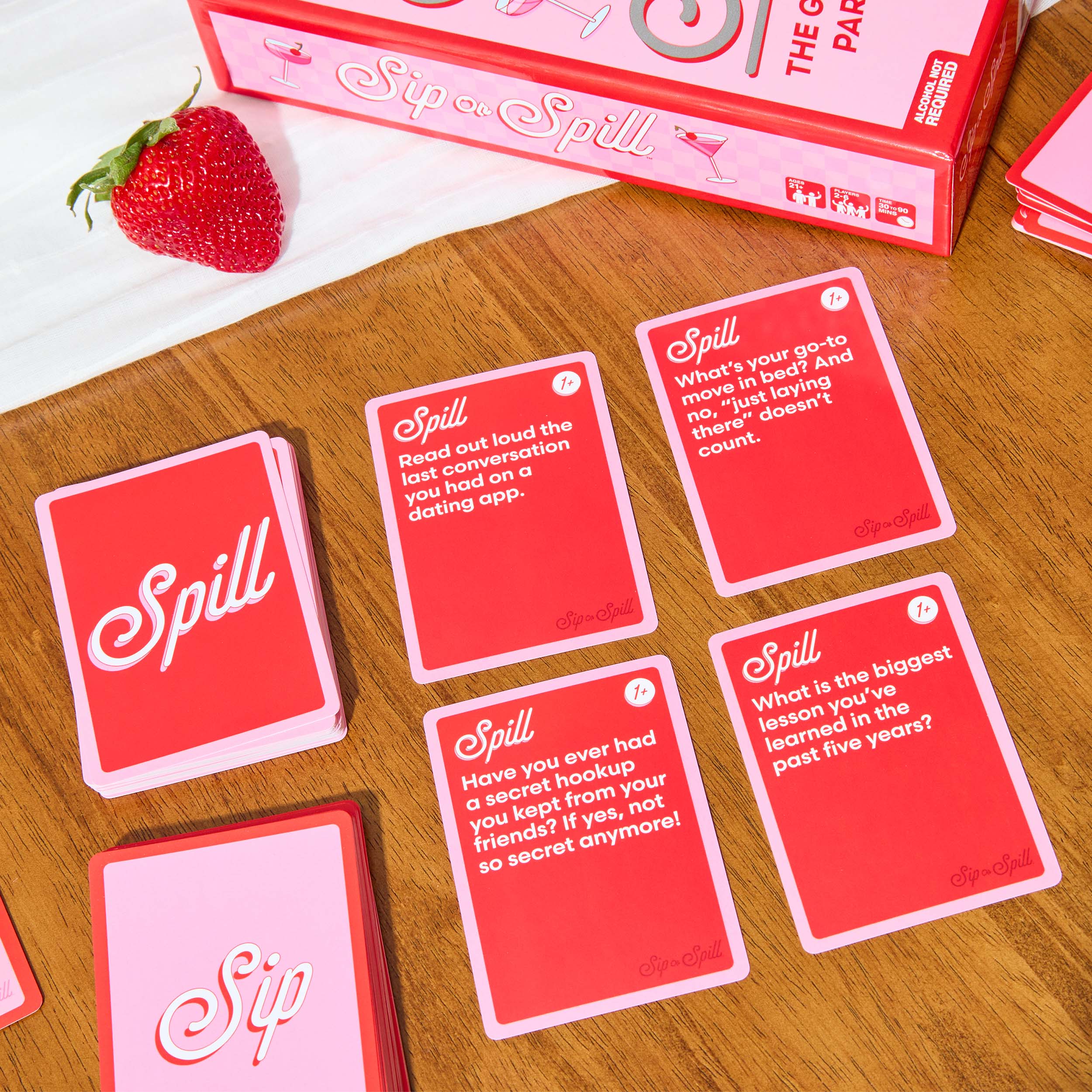 Sip or Spill | The Girl's Night Drinking Game