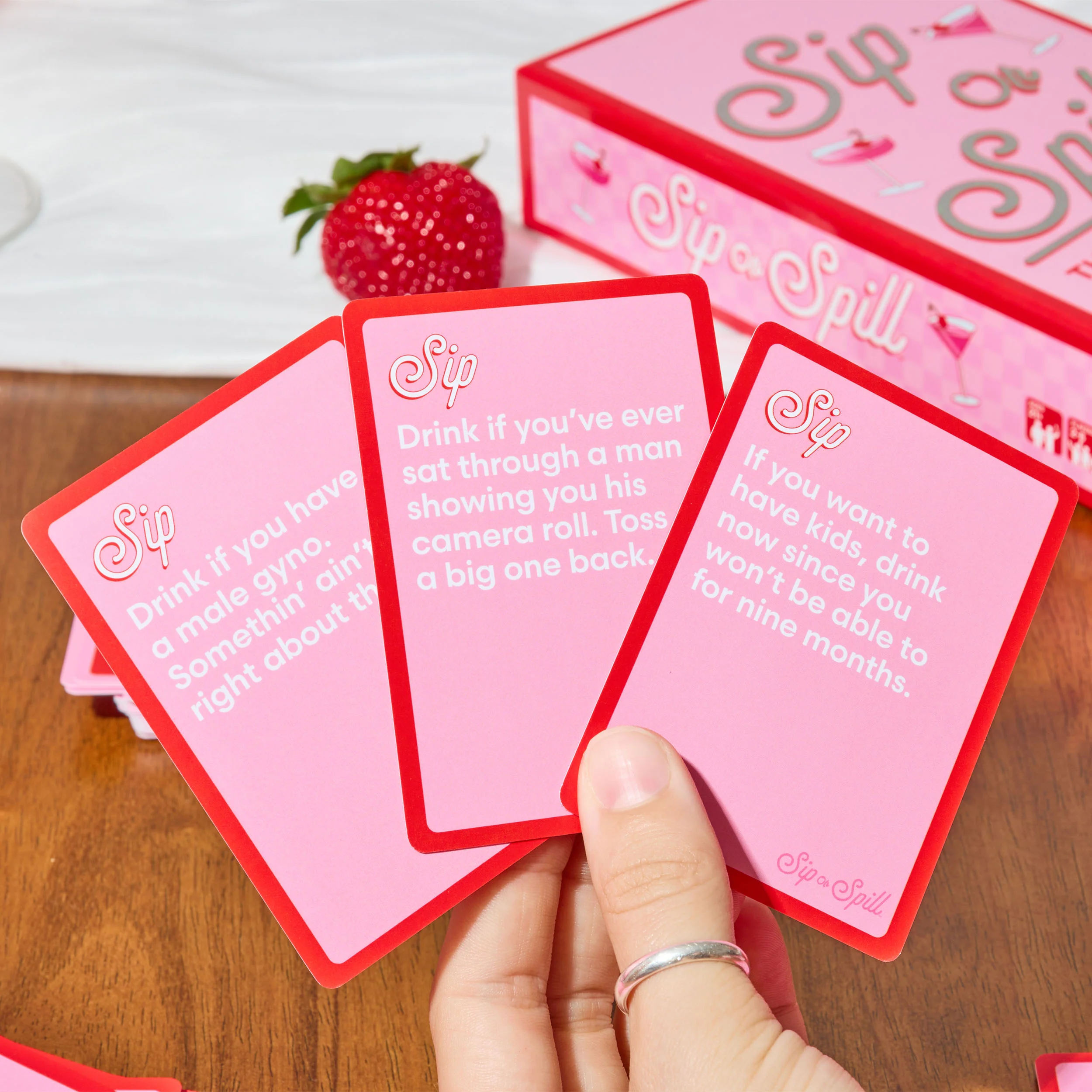 Sip or Spill | The Girl's Night Drinking Game