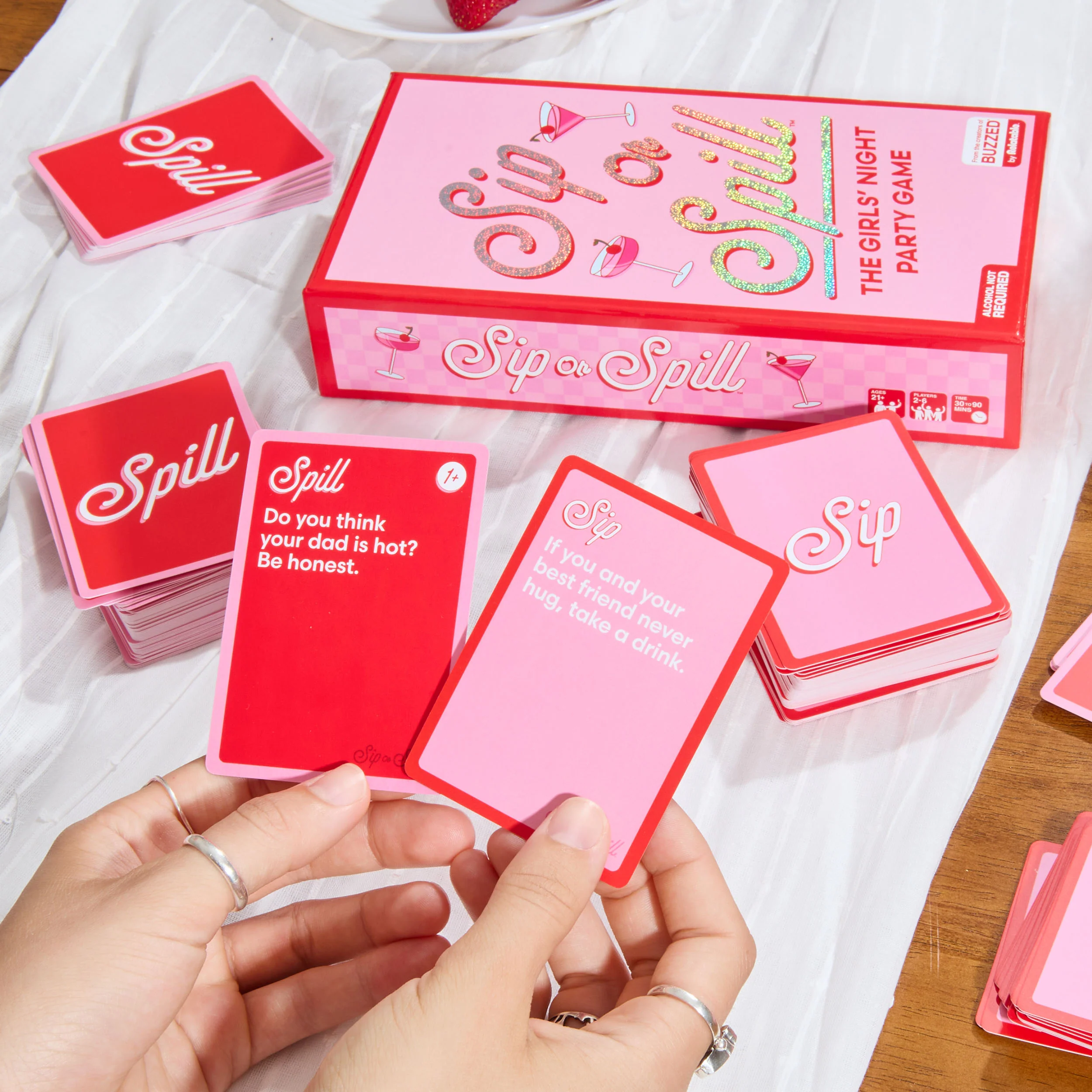 Sip or Spill | The Girl's Night Drinking Game