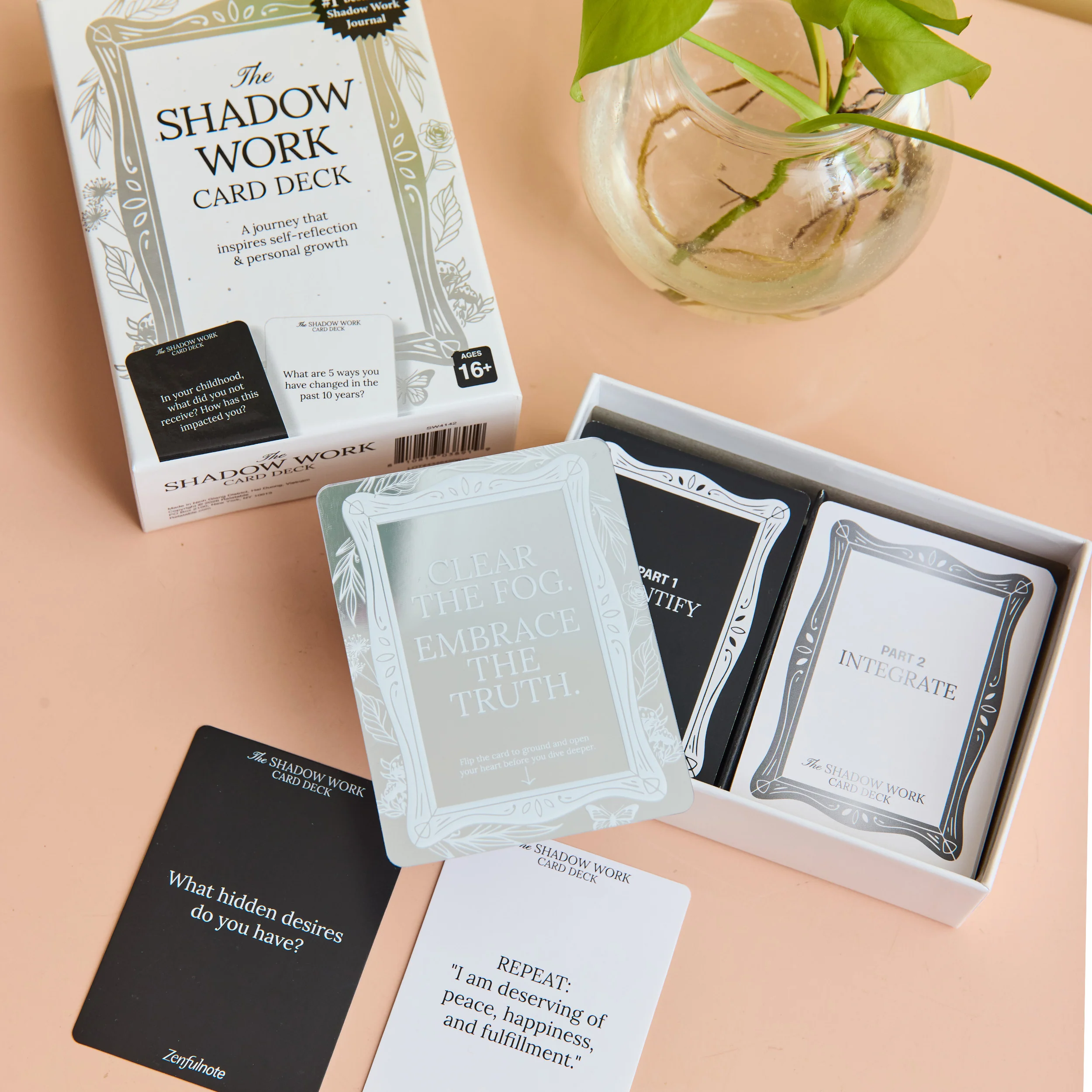 The Shadow Work Card Deck – Questions That Inspire Self-Reflection & Personal Growth
