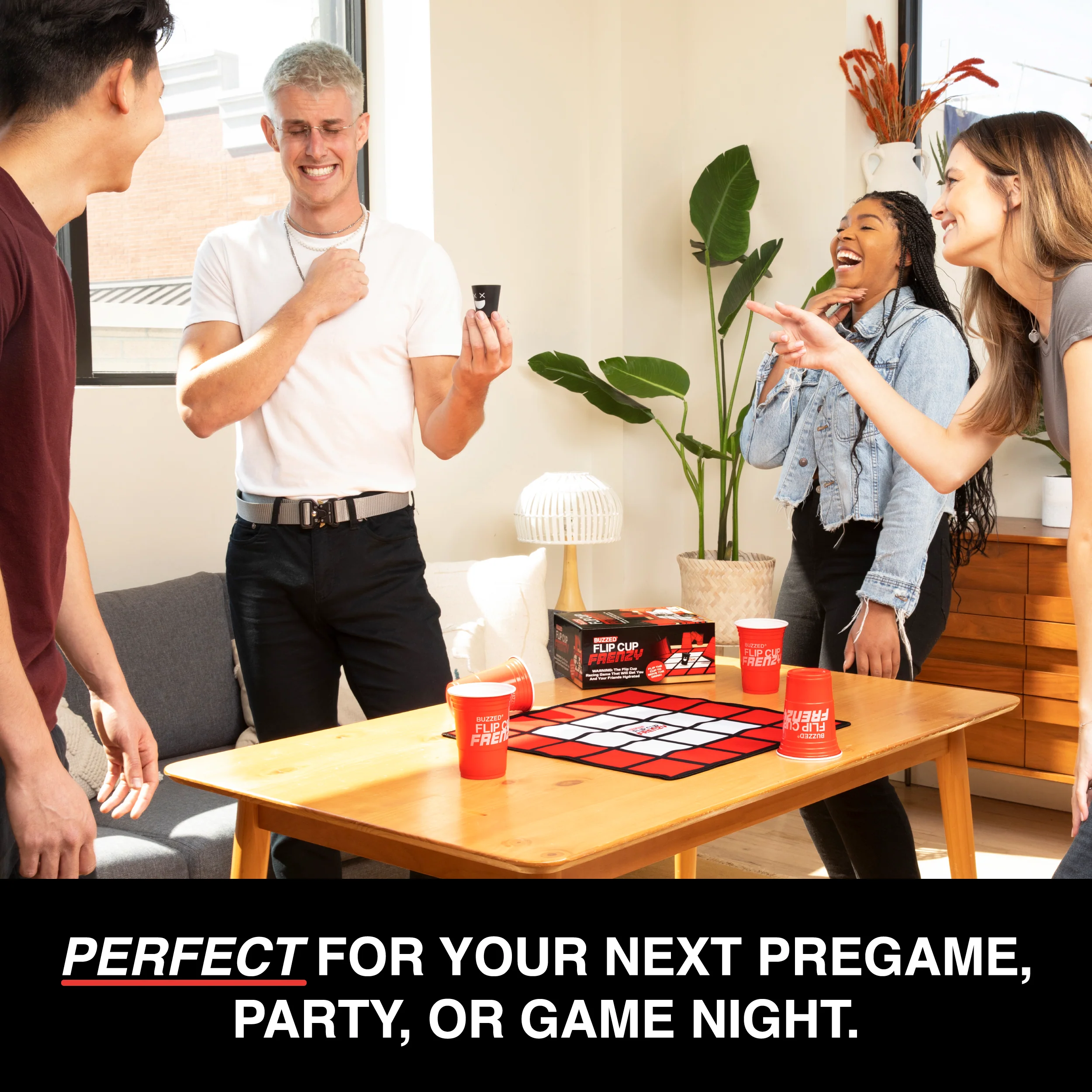 Buzzed™ Flip Cup Frenzy - Fast-paced Drinking Game 5 Buzzed™ Flip Cup Frenzy - Fast-paced Drinking Game