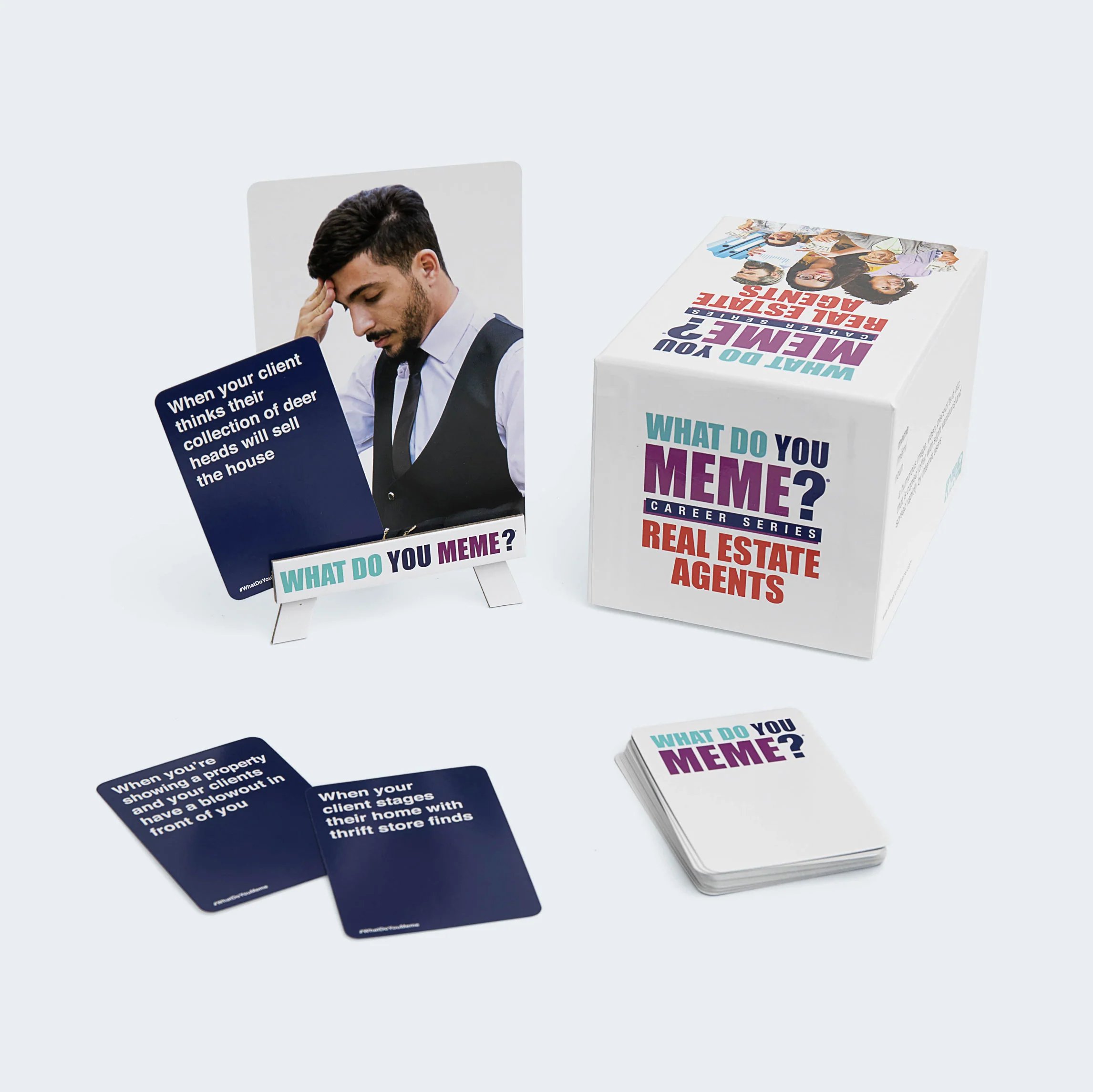 What Do You Meme?® Career Series - Real Estate Agents Card Game