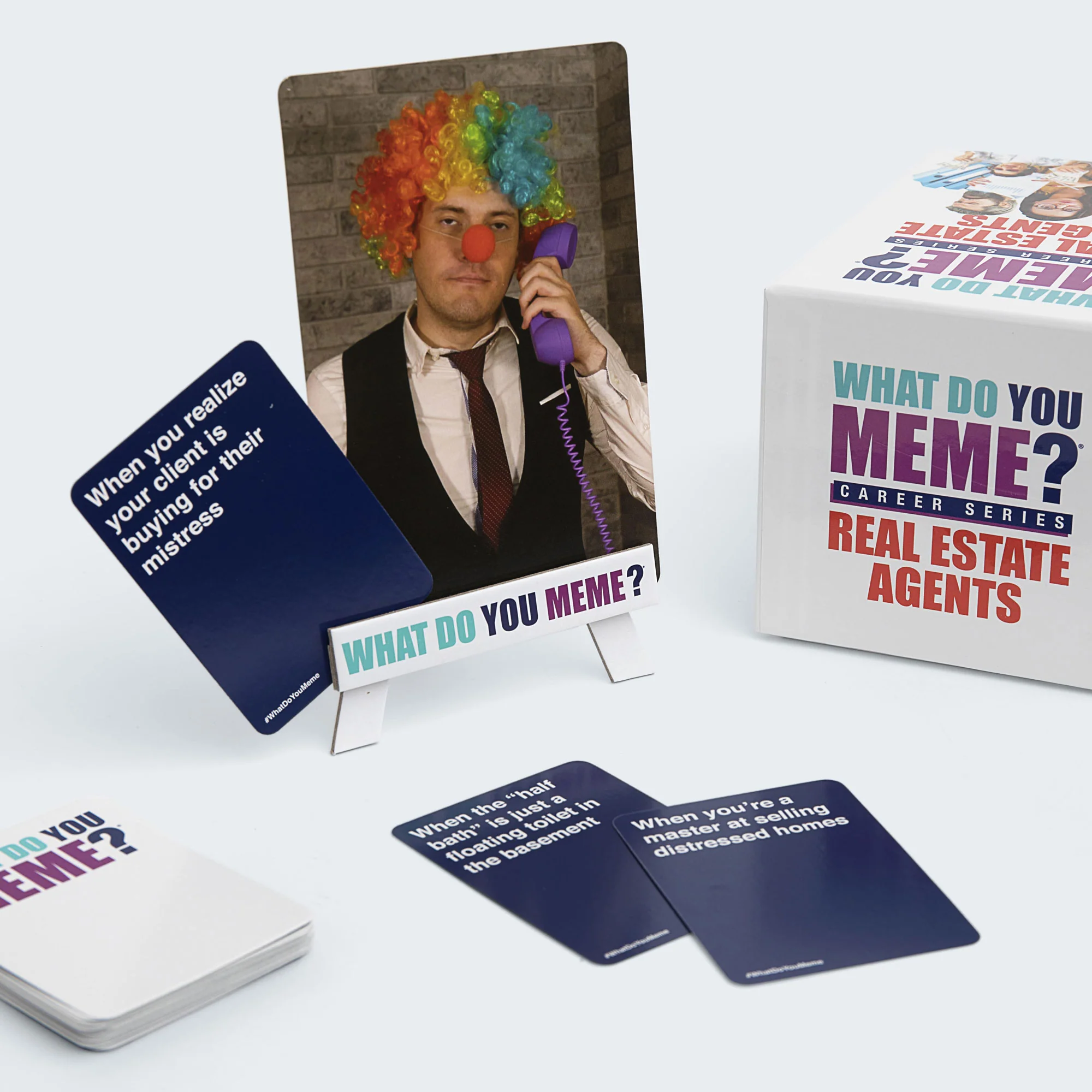 What Do You Meme?® Career Series - Real Estate Agents Card Game
