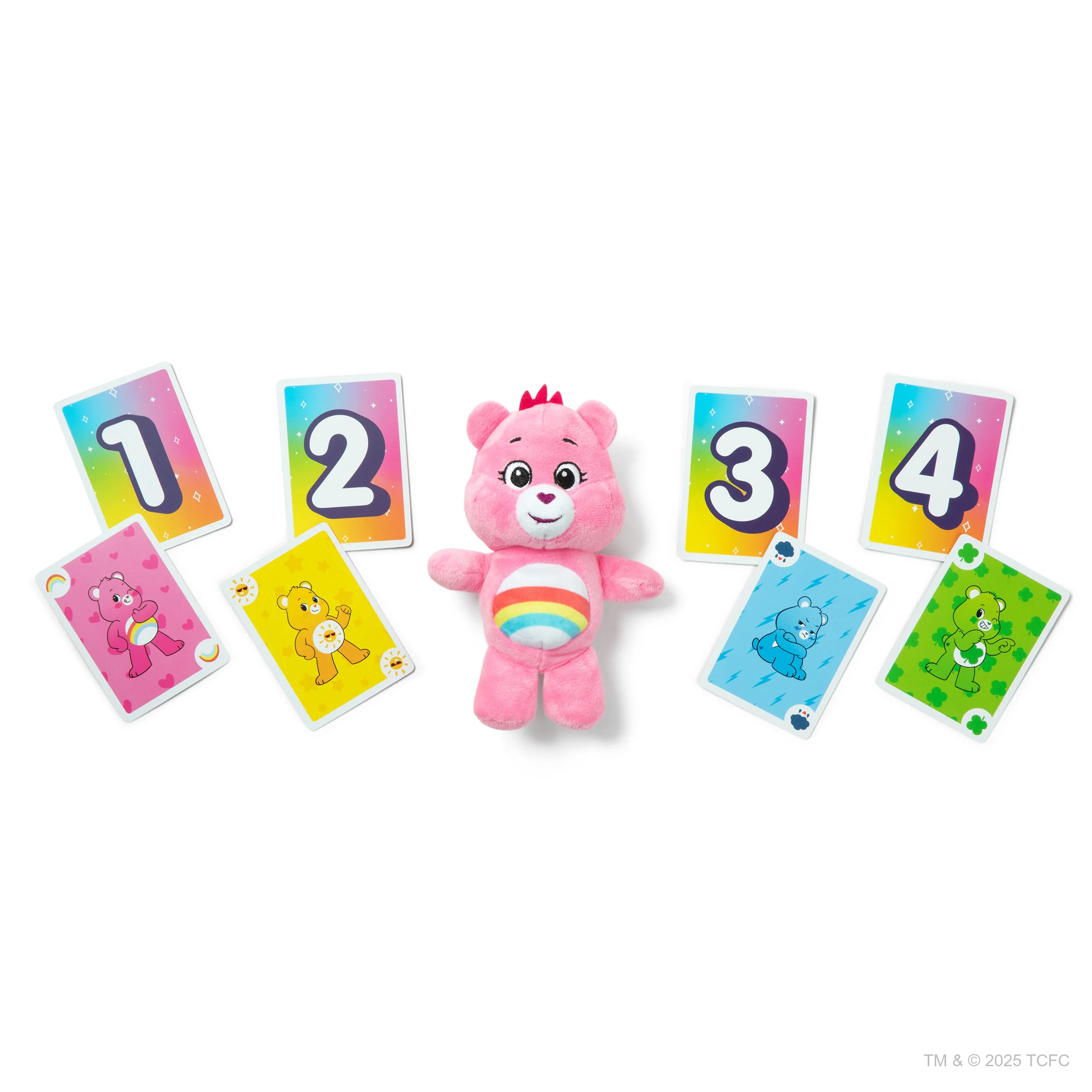 Care Bears™ Take 4 by Relatable – A fast, cute family card game featuring an exclusive Cheer Bear plushie 5 Care Bears™ Take 4 by Relatable – A fast, cute family card game featuring an exclusive Cheer Bear plushie