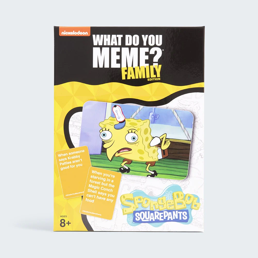 What Do You Meme?® SpongeBob SquarePants Family Edition Card Game