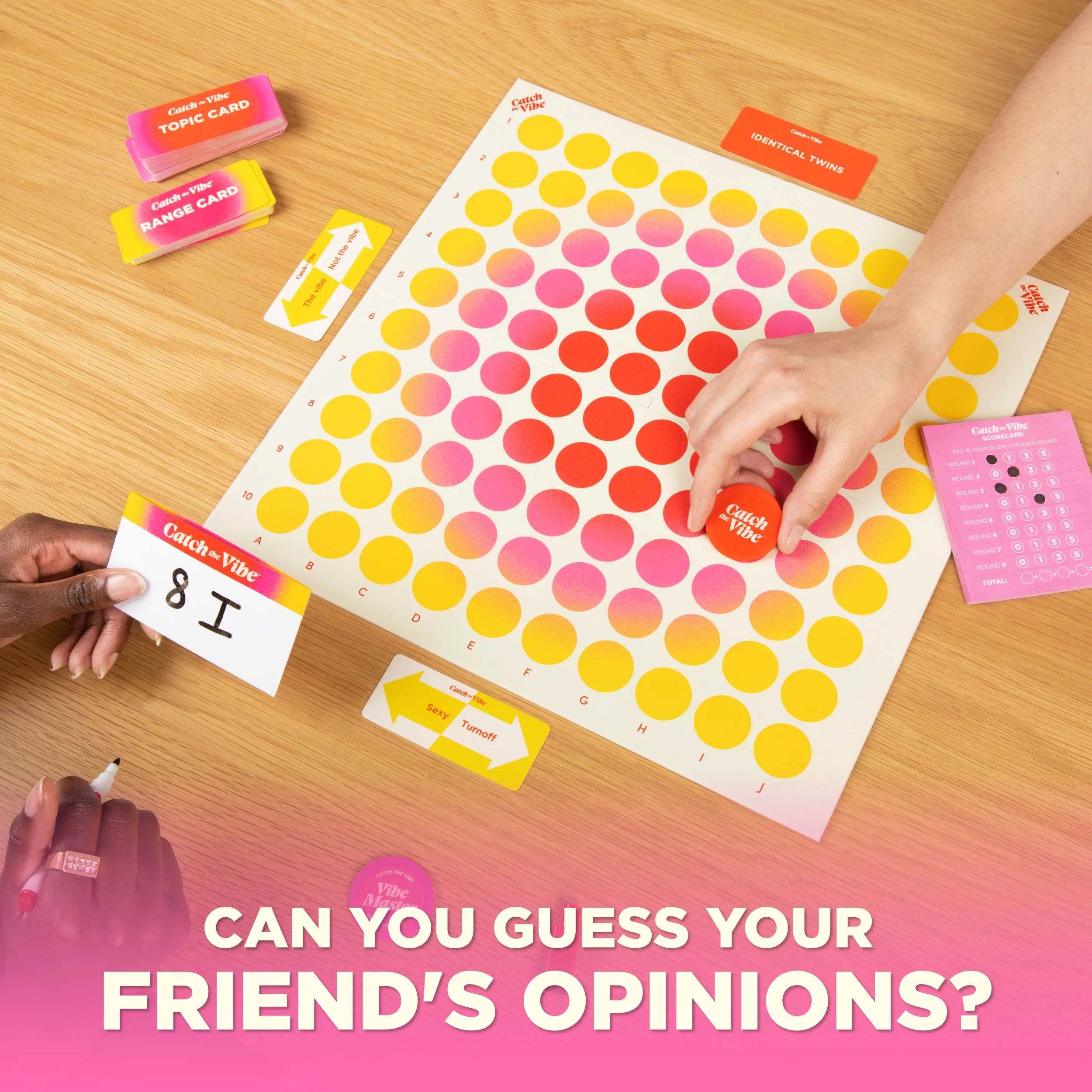 Catch The Vibe: The Party Game That Tests How Well Your Friends Know You 3 Catch The Vibe: The Party Game That Tests How Well Your Friends Know You