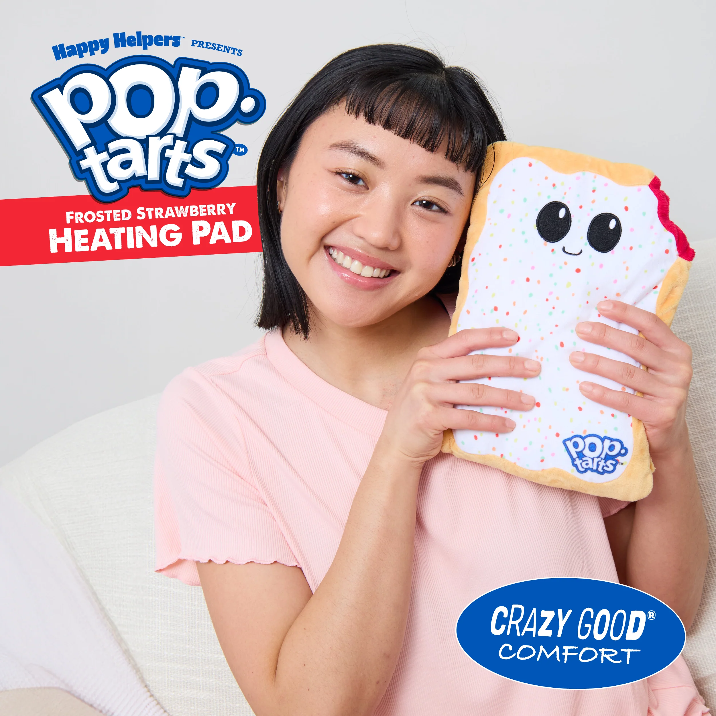 Pop-Tarts™ Happy Helpers by Relatable – Microwavable Plush Heating Pad for Cozy Relief 3 Pop-Tarts™ Happy Helpers by Relatable – Microwavable Plush Heating Pad for Cozy Relief