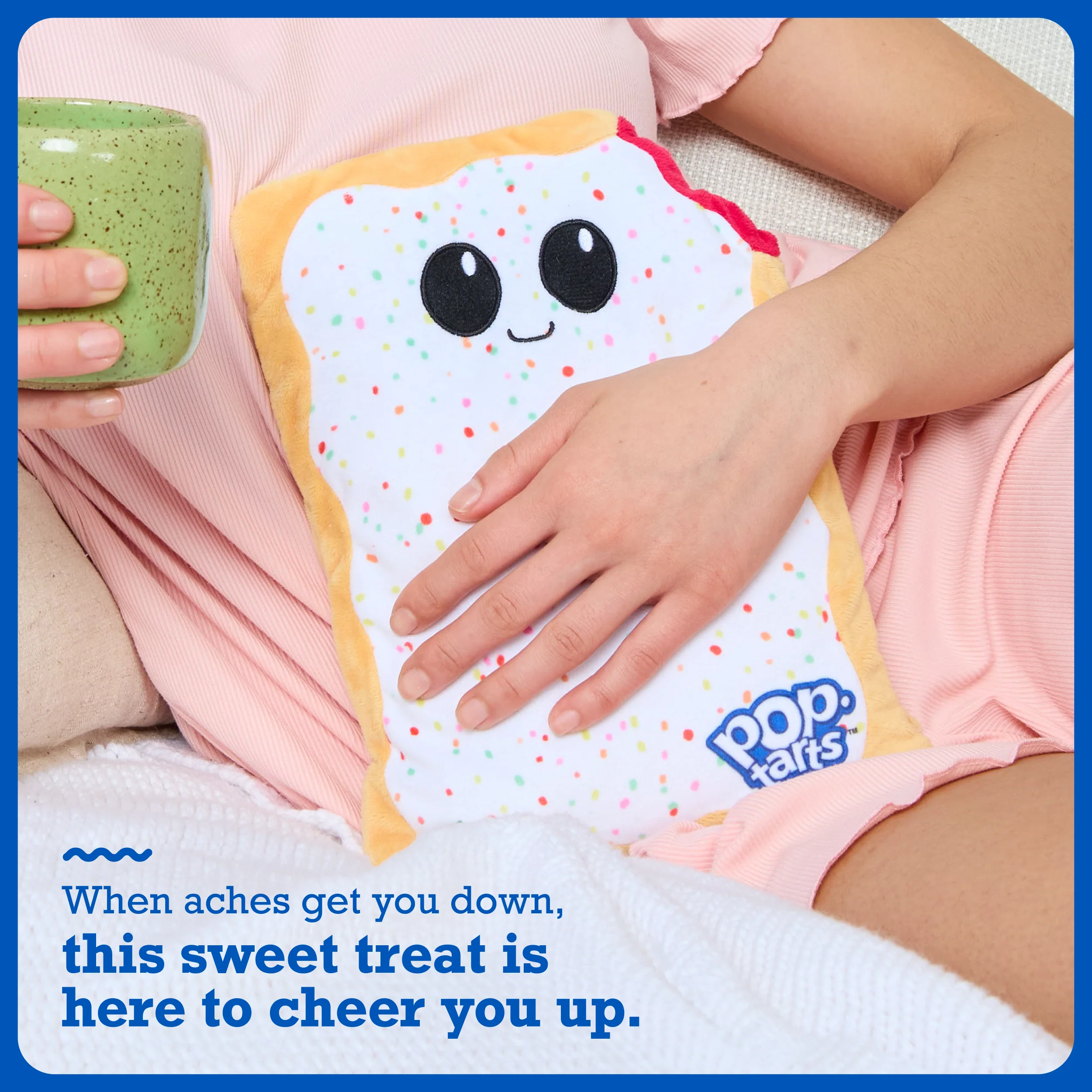 Pop-Tarts™ Happy Helpers by Relatable – Microwavable Plush Heating Pad for Cozy Relief 4 Pop-Tarts™ Happy Helpers by Relatable – Microwavable Plush Heating Pad for Cozy Relief