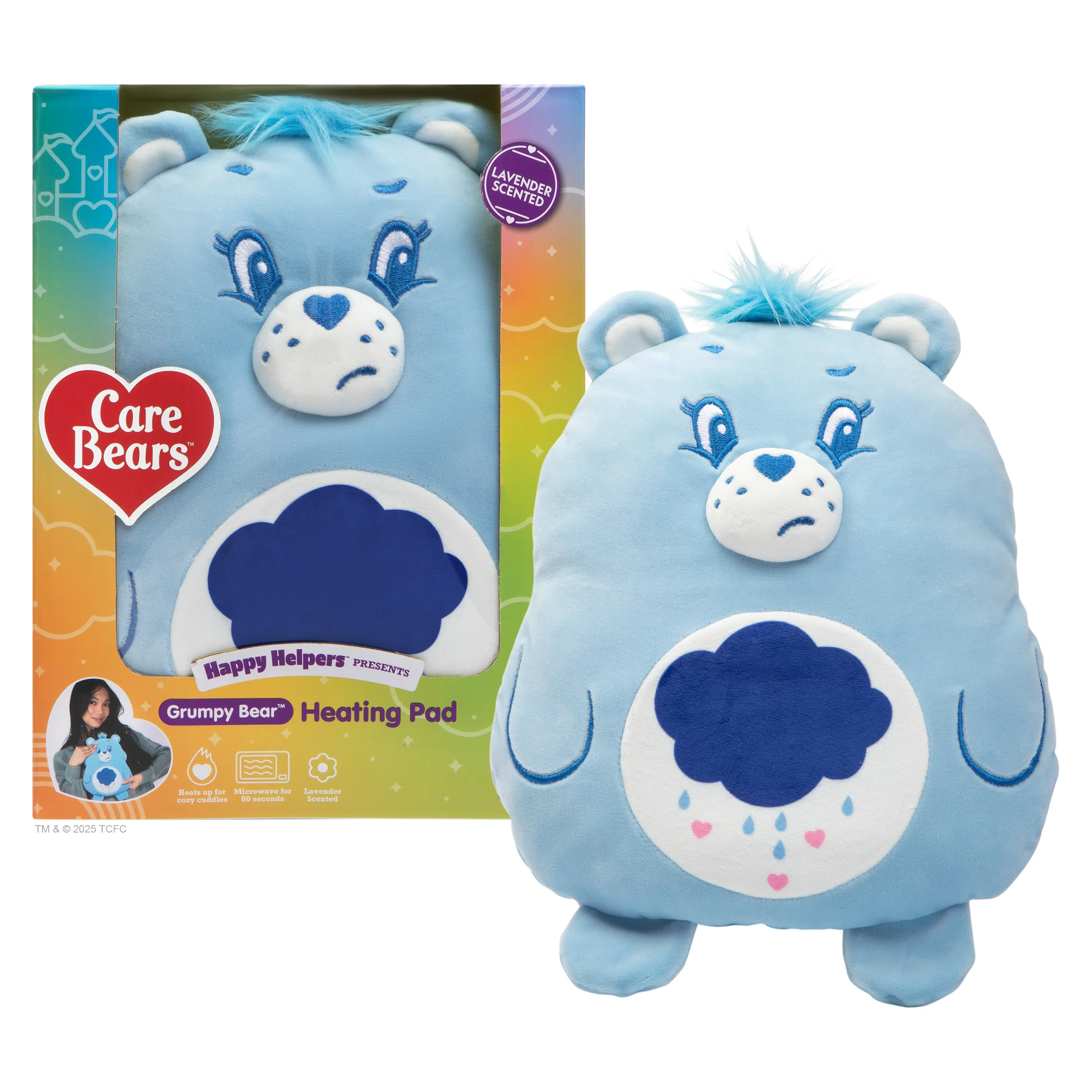 Happy Helpers Grumpy Bear By Relatable, The Cozy Comfort That's Anything But Boring, Get Relief With This Plush Heating Pad For Cramps
