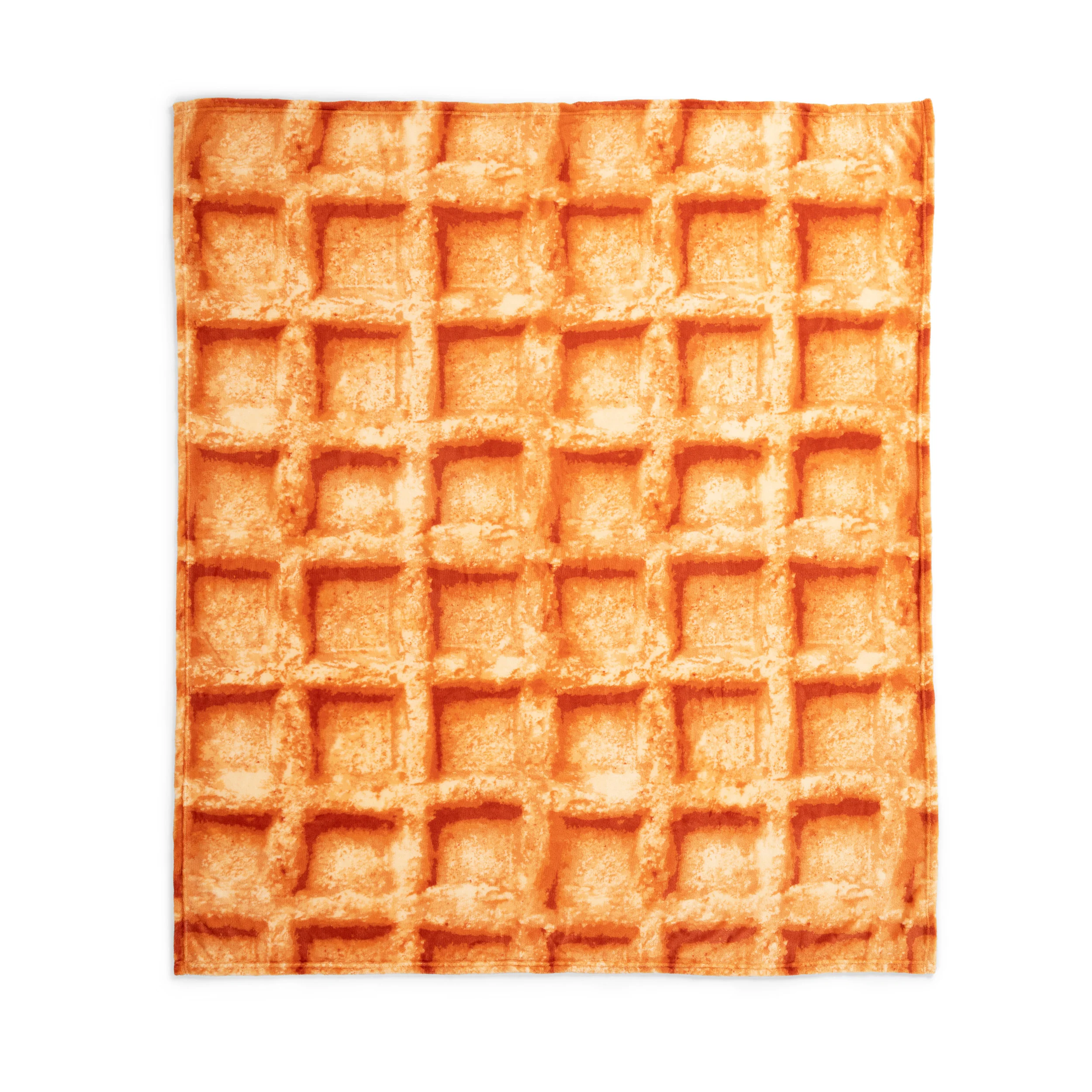 Cozy Concepts Co. Waffle Blanket by Relatable – Giant Breakfast Throw with Butter Square 3 Cozy Concepts Co. Waffle Blanket by Relatable – Giant Breakfast Throw with Butter Square