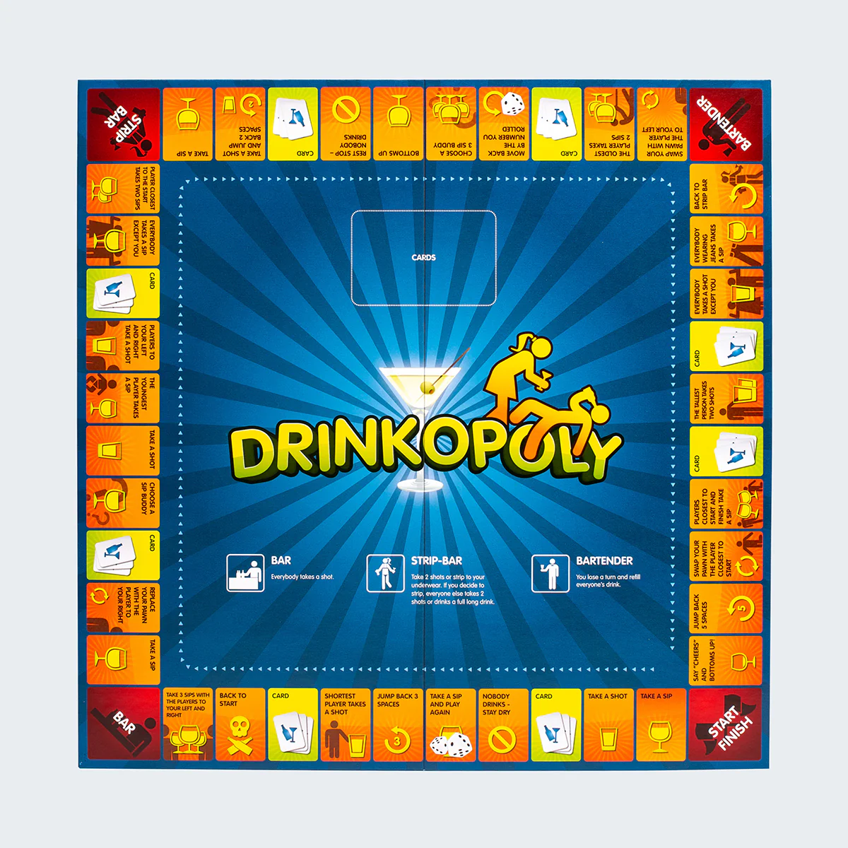 Drinkopoly: The Ultimate Adult Party Game for Ages 21+