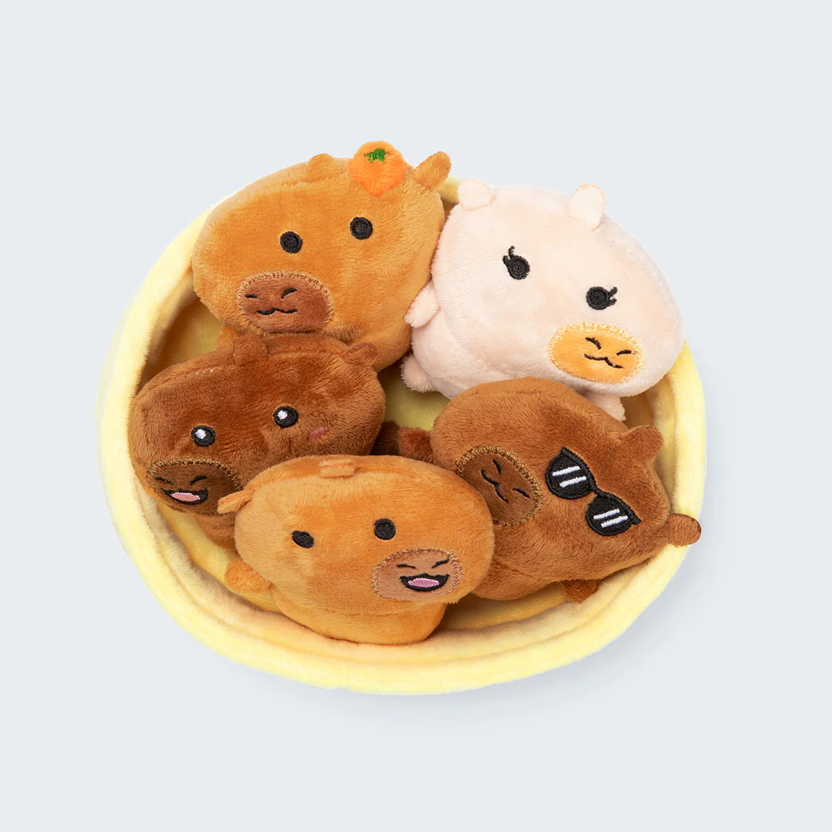 Emotional Support Capybaras by Relatable – A Cozy Capybara Plush Gift Set 4 Emotional Support Capybaras by Relatable – A Cozy Capybara Plush Gift Set