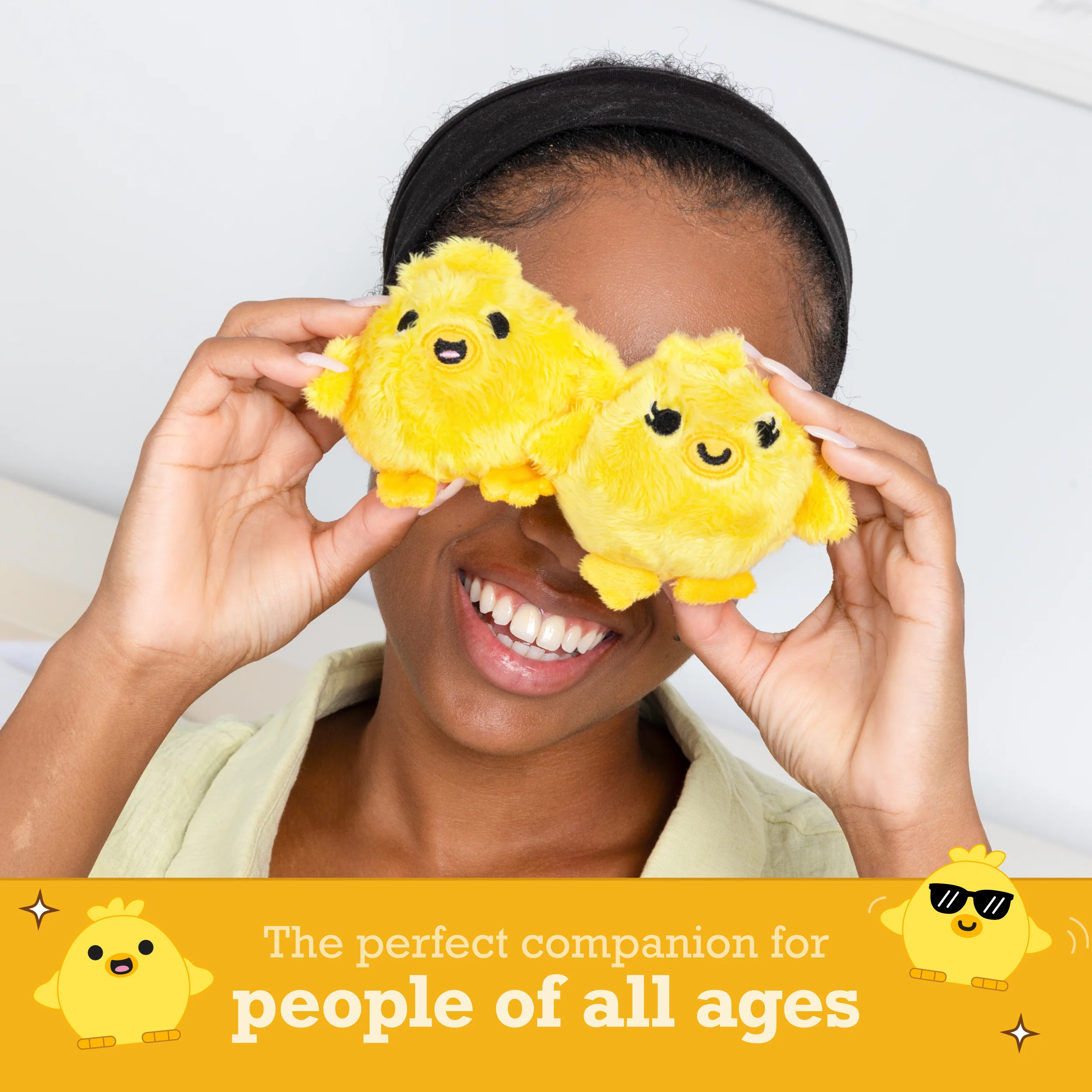 Emotional Support Chickies - Adorable Plush Baby Chicks 5 Emotional Support Chickies - Adorable Plush Baby Chicks