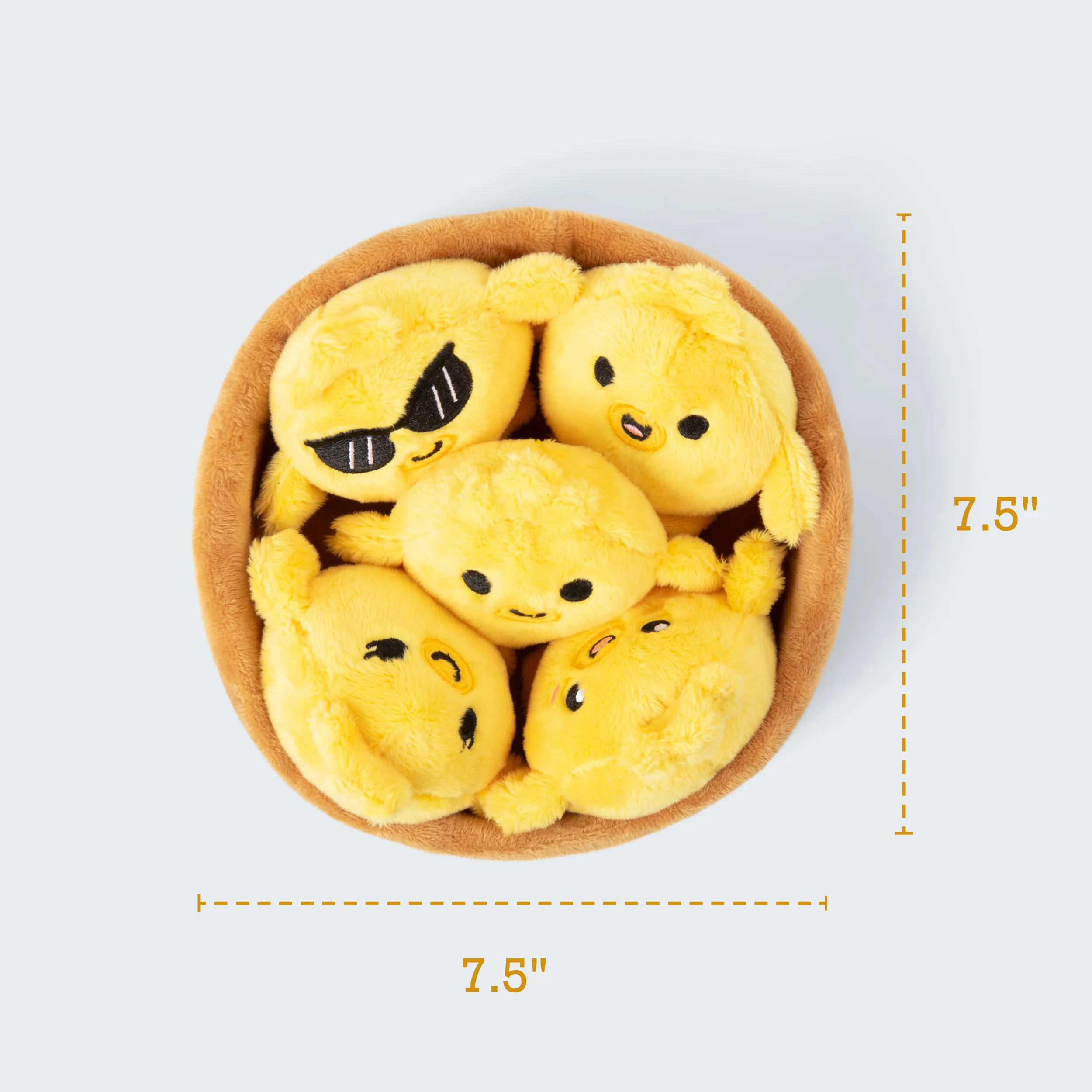 Emotional Support Chickies - Adorable Plush Baby Chicks 6 Emotional Support Chickies - Adorable Plush Baby Chicks