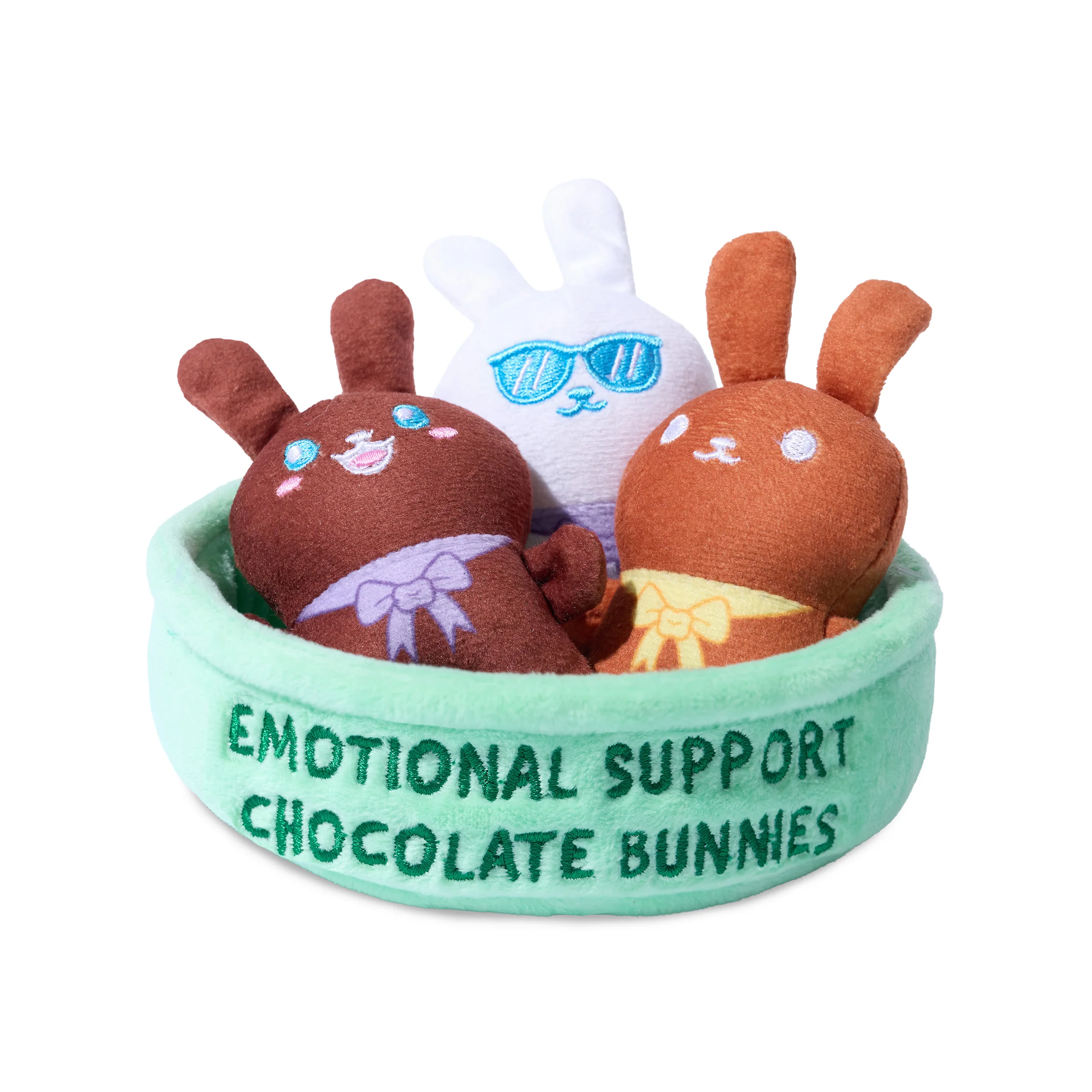 Emotional Support Choc Bunnies