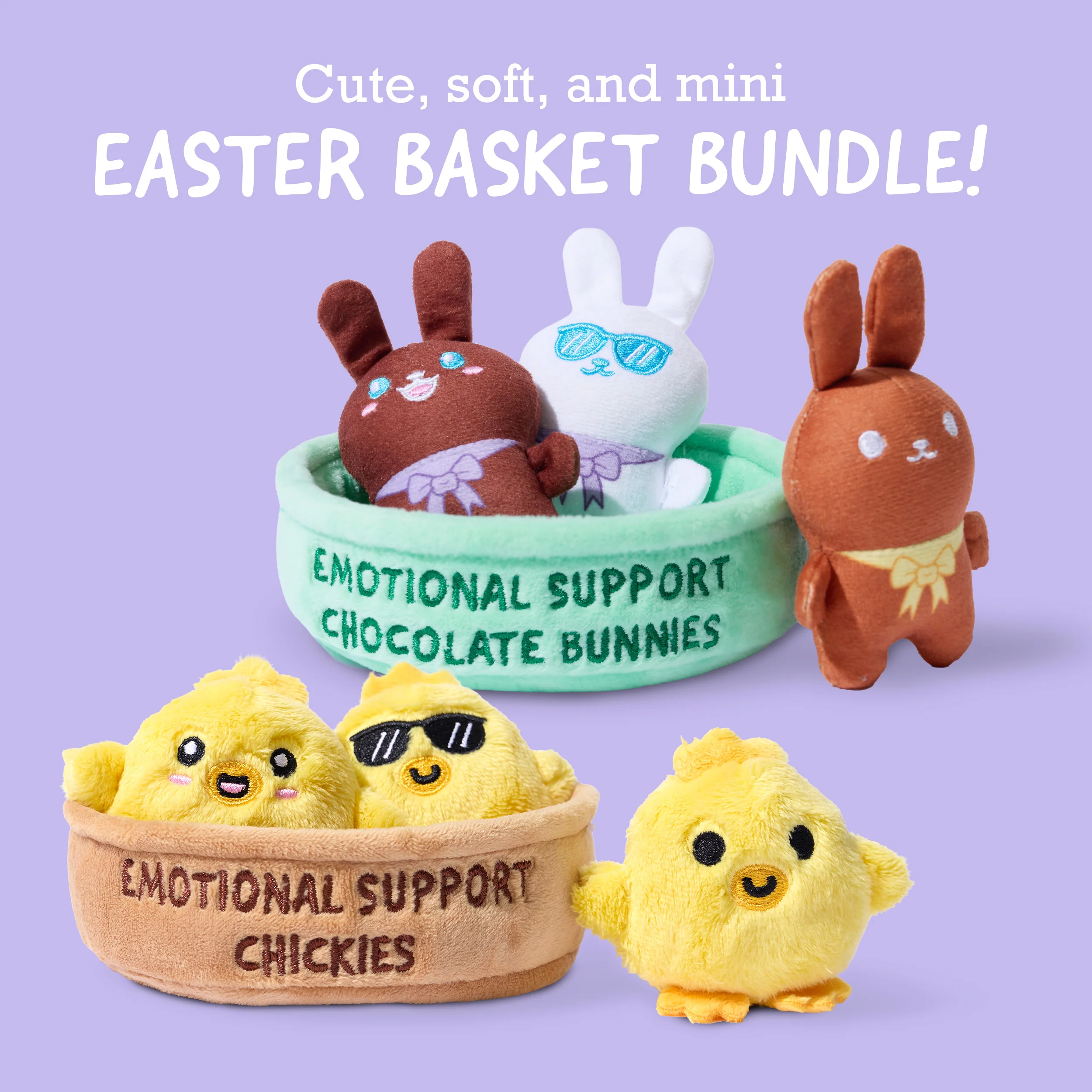 Emotional Support Choc Bunnies 4 Emotional Support Choc Bunnies