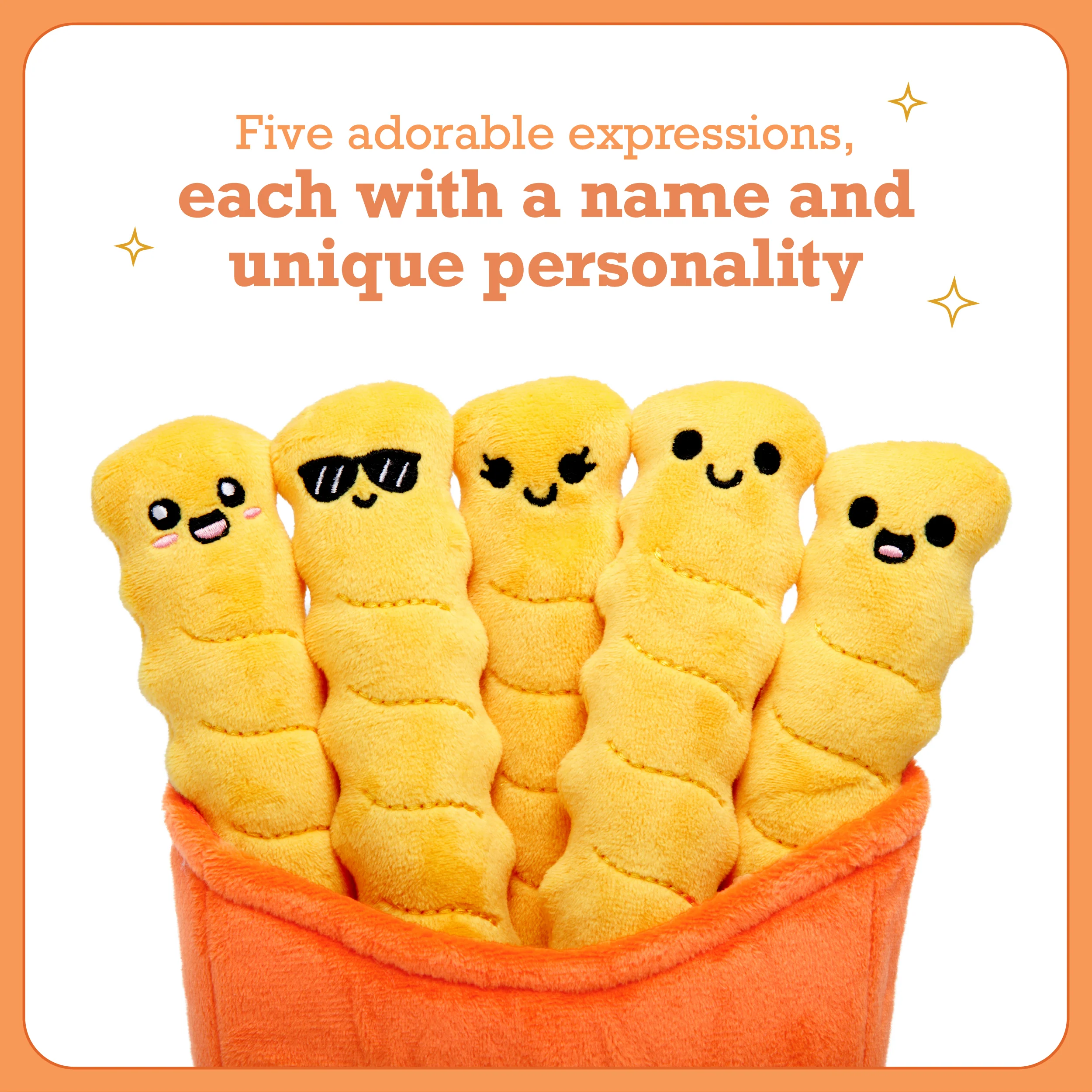 Emotional Support Crinkle Fries – Cuddly Plushies