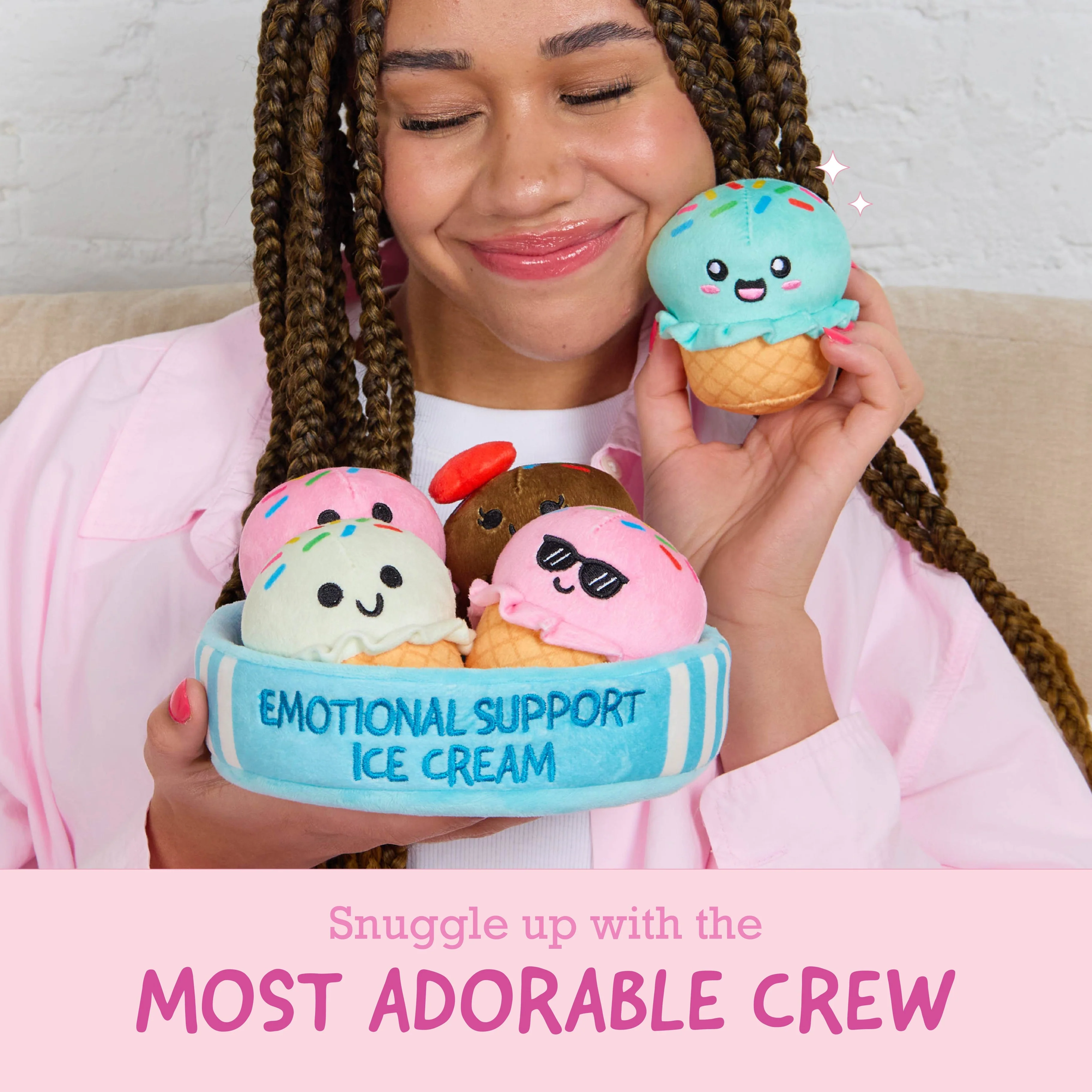 Emotional Support Ice Cream – Sweet, Squishy Comfort