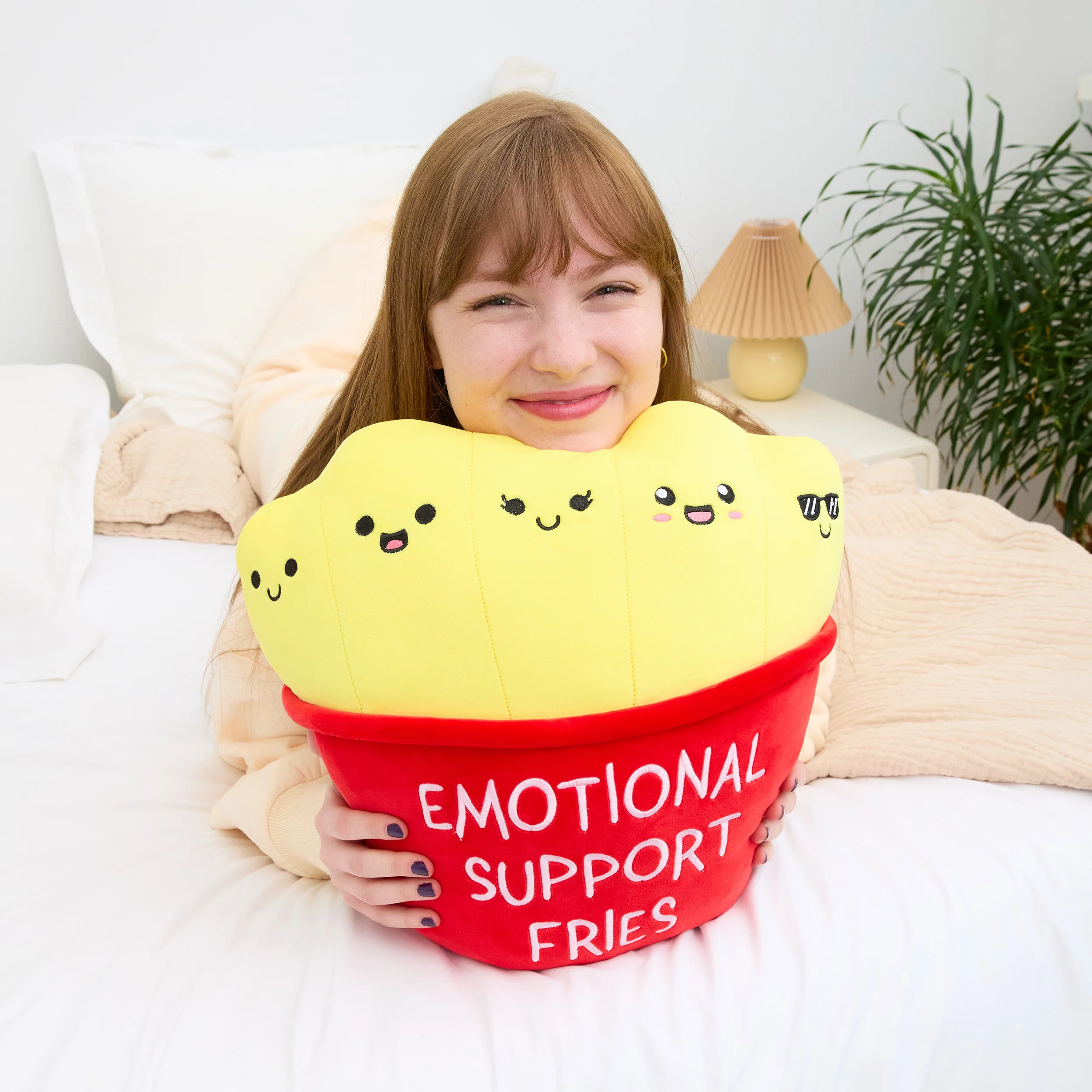 Emotional Support Jumbo Fries - Cute Room Decor, Perfect Gift for Loved Ones of All Ages 4 Emotional Support Jumbo Fries - Cute Room Decor, Perfect Gift for Loved Ones of All Ages