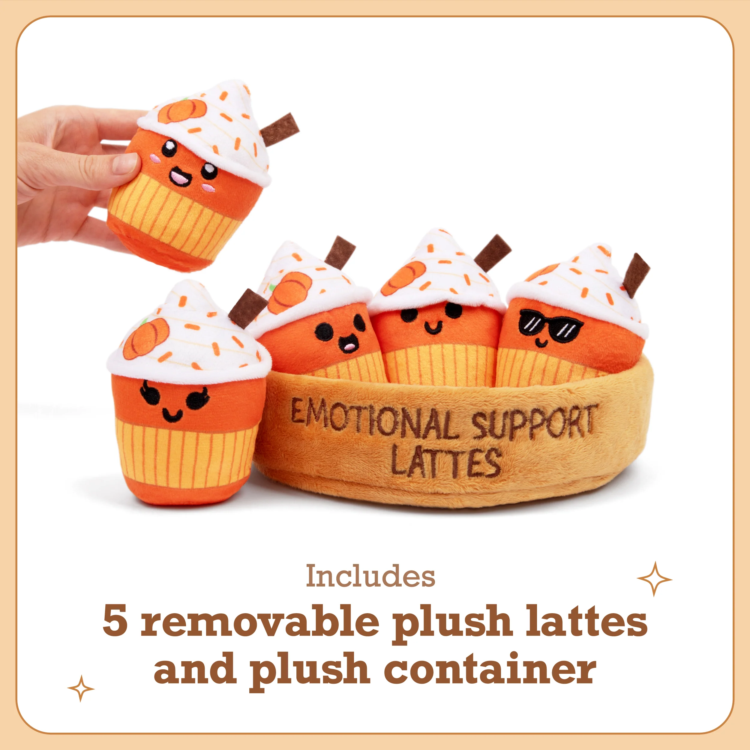 Emotional Support Latte –  Cute Gift for Coffee Lovers