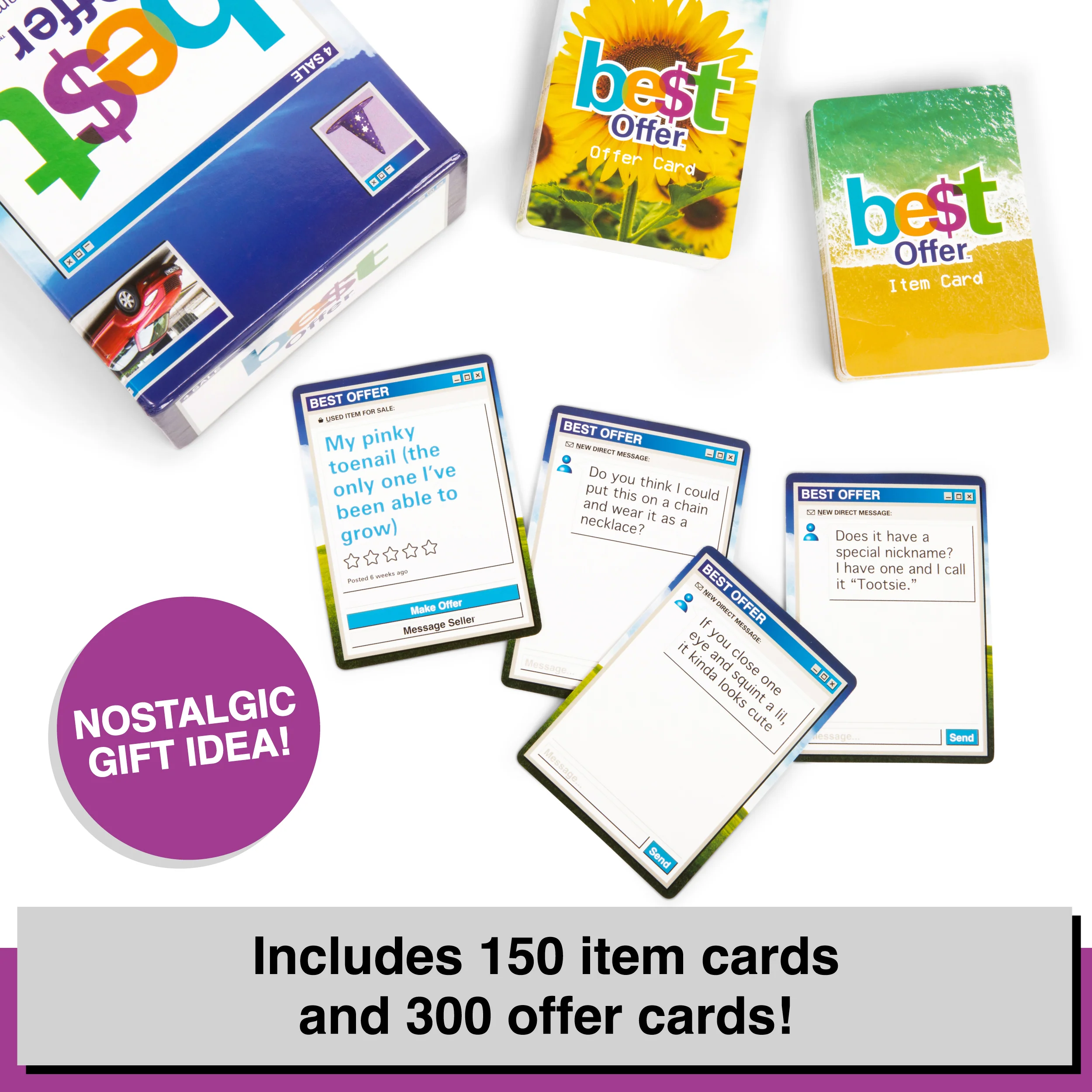 Be$t Offer - Ridiculous Online Marketplace Card Game