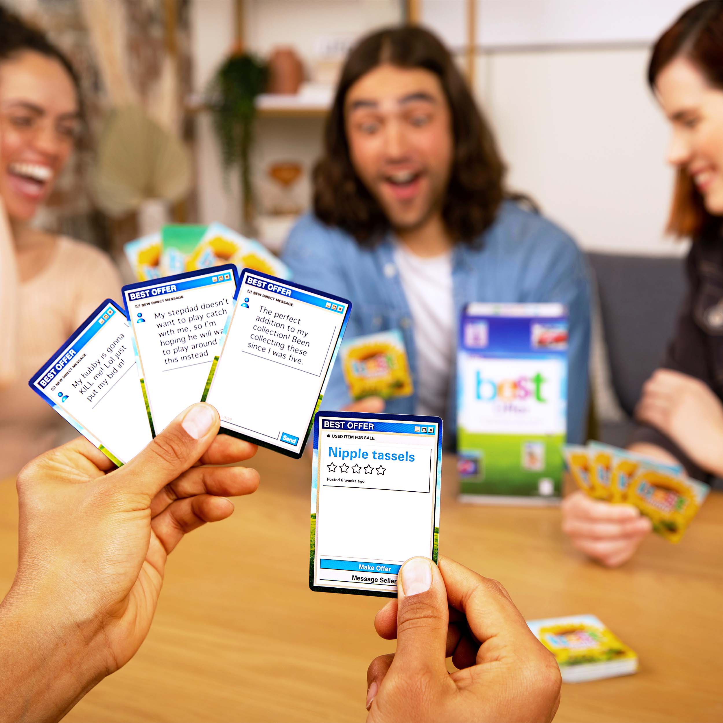 Be$t Offer - Ridiculous Online Marketplace Card Game