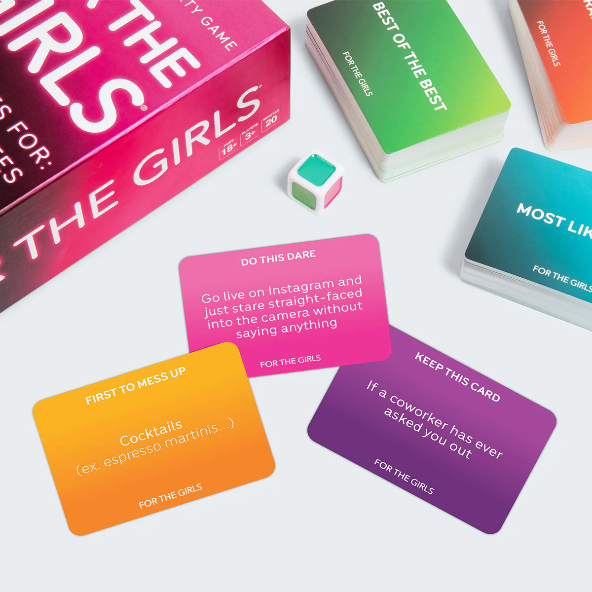 For the Girls™ - Ultimate Girl's Night Card Game 6 For the Girls™ - Ultimate Girl's Night Card Game