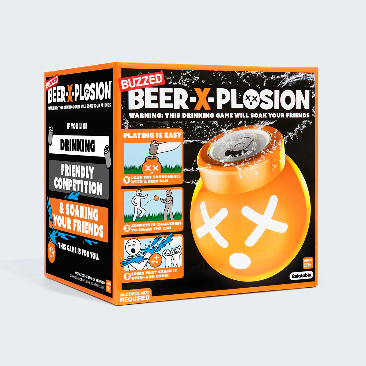 Beer-X-Plosion by Relatable – The Explosive Party Drinking Game for Adults